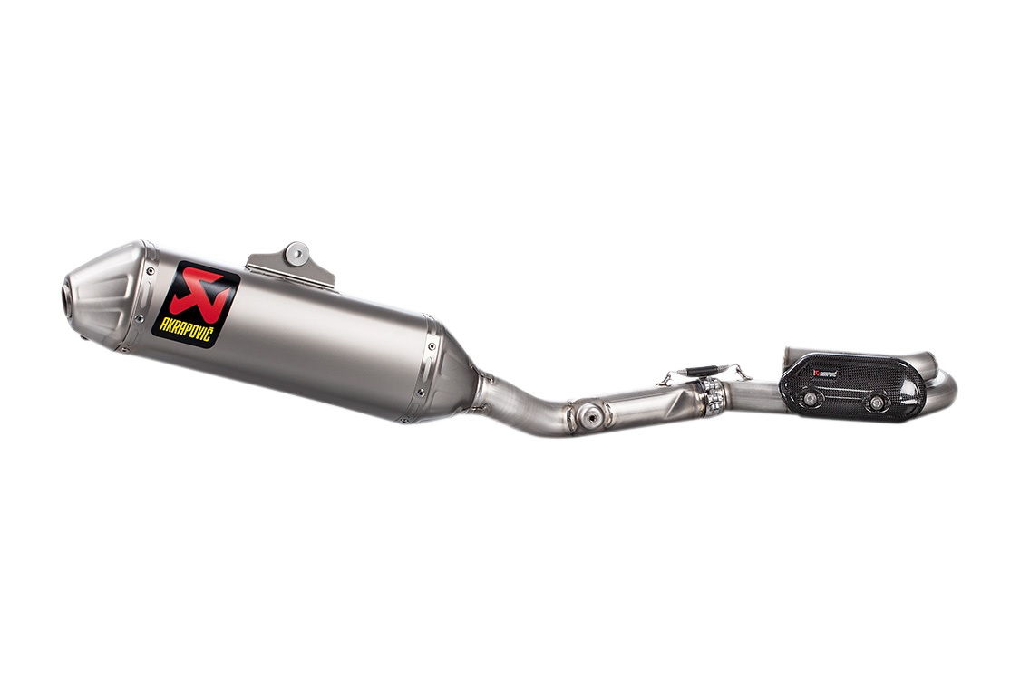 Akrapovic Auspuffanlage Evolution Line aus Titan passend für Kawasaki KXF250 2021 – 2024  – Bild 1
