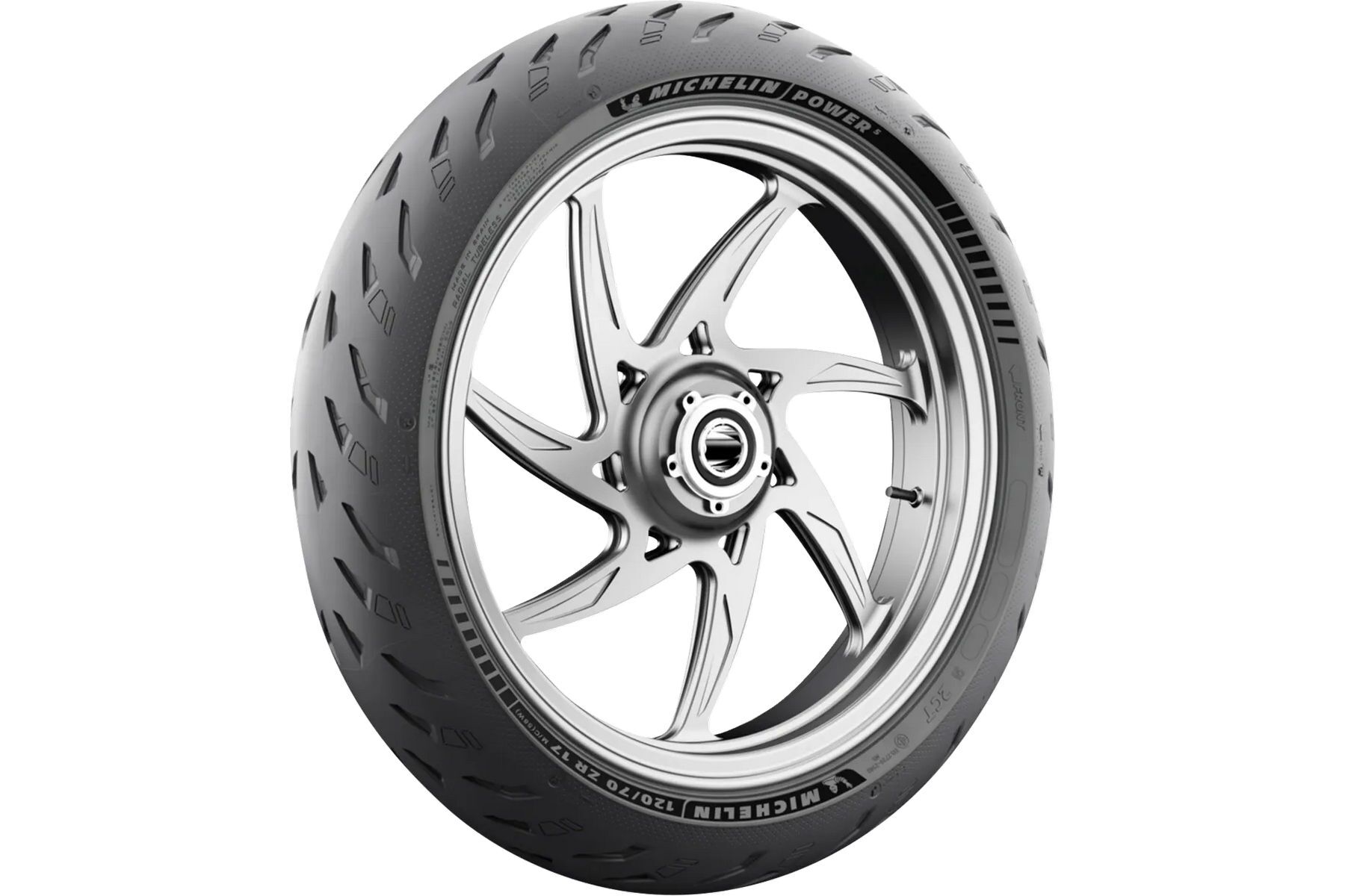 Michelin Supermoto Reifen Power 5 120-70ZR17(58W) TL 1 Michelin Supermoto Reifen Power 5 120/70ZR17(58W) TL – Bild 1