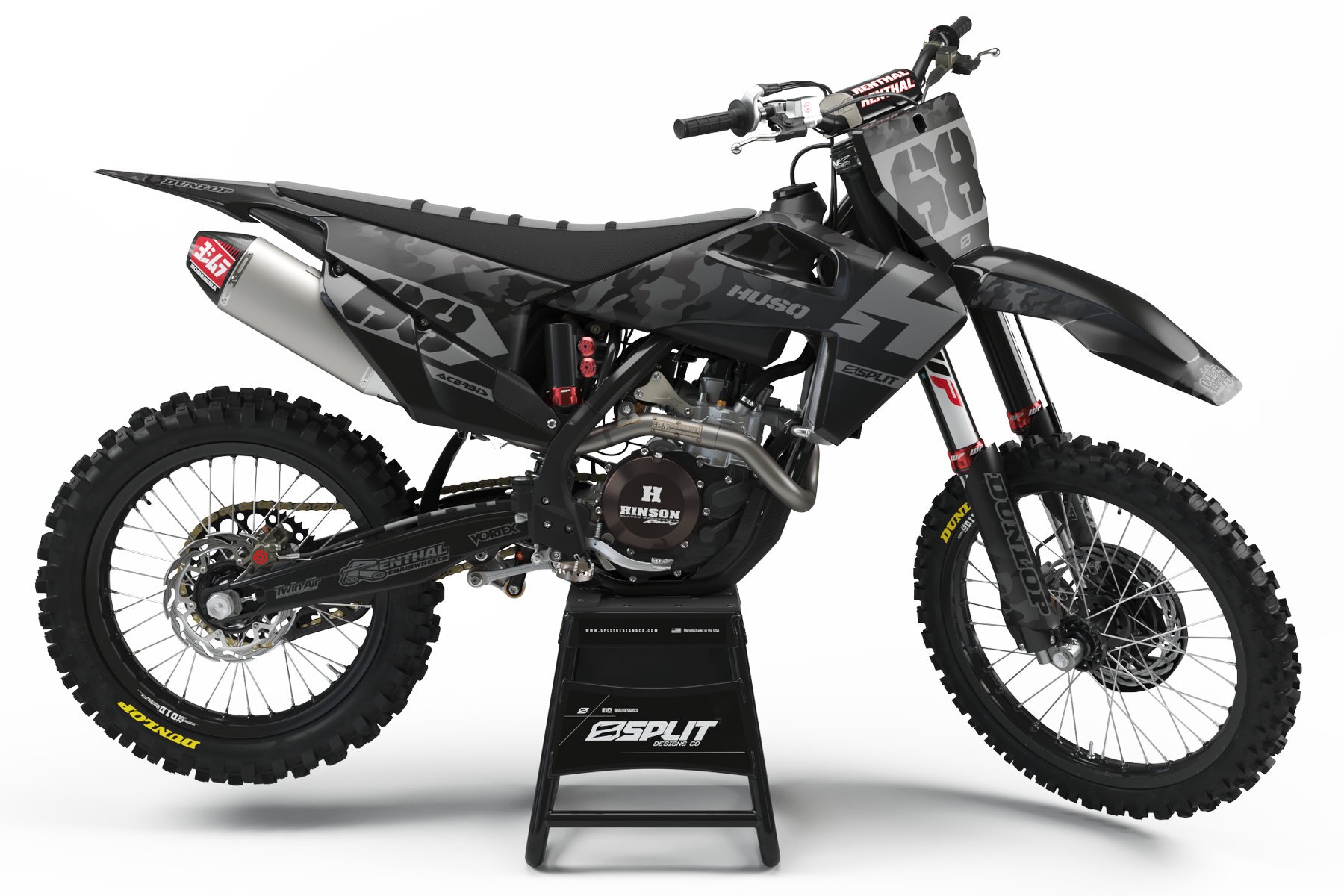 Dekor Factory Husqvarna Camo Grey Limited Edition w Dekor Factory Camo Grey Limited Edition passend für Husqvarna – Bild 1