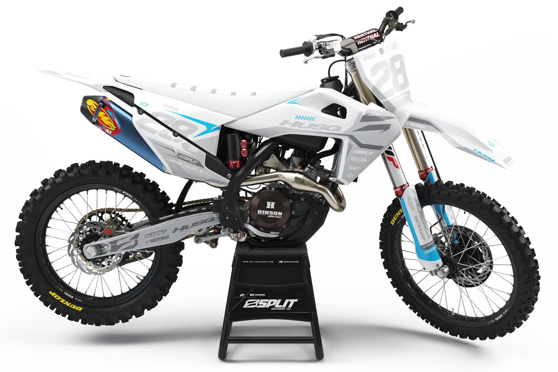 Dekor Factory Pursuit Grey Limited Edition passend für Husqvarna – Bild 1