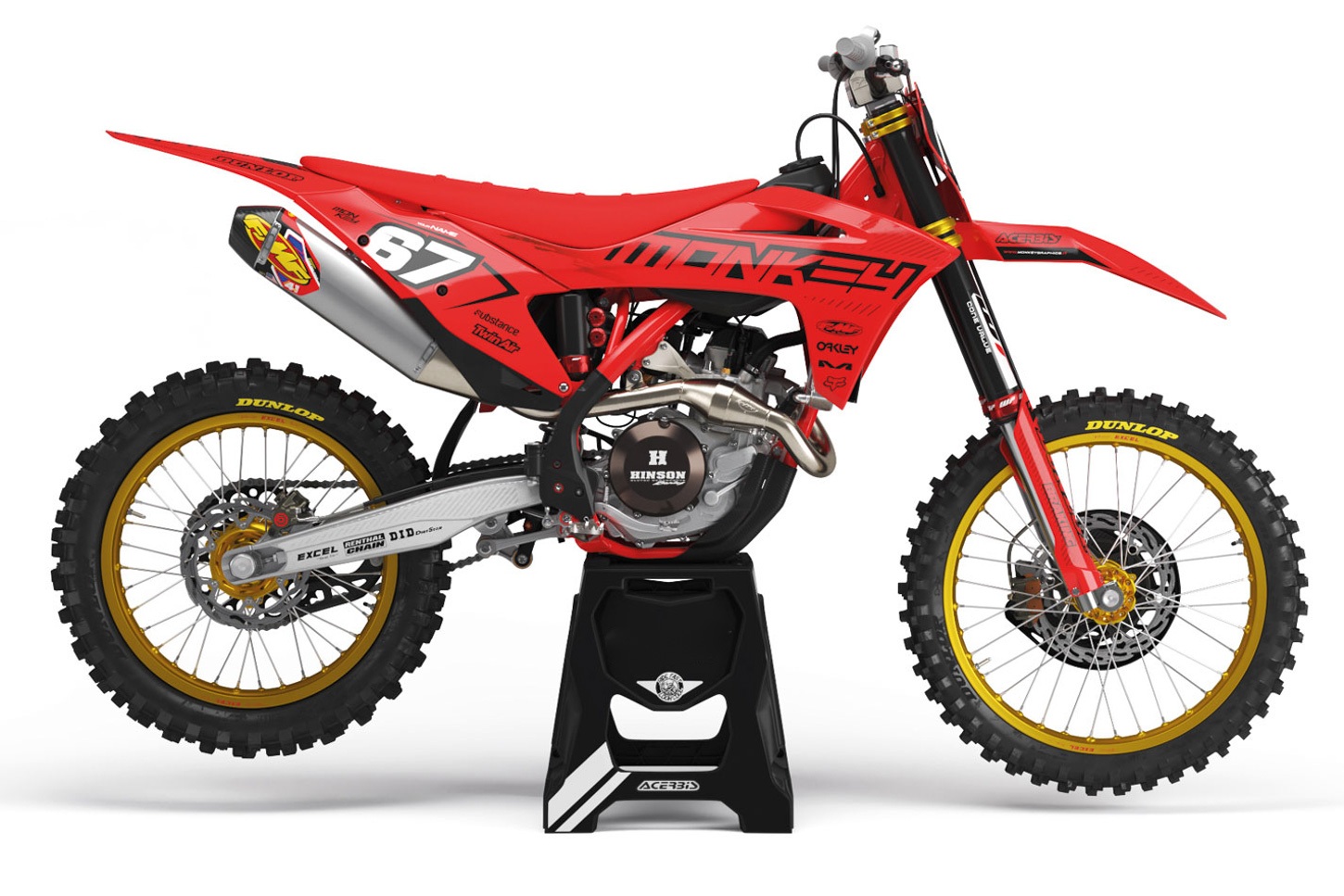 Dekor Factory Joka Red Limited Edition passend für Gas Gas – Bild 1