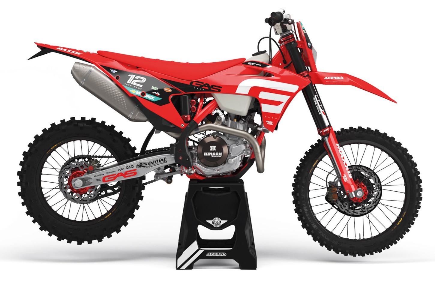 Dekor Factory Ridar Red Limited Edition passend für Gas Gas – Bild 1