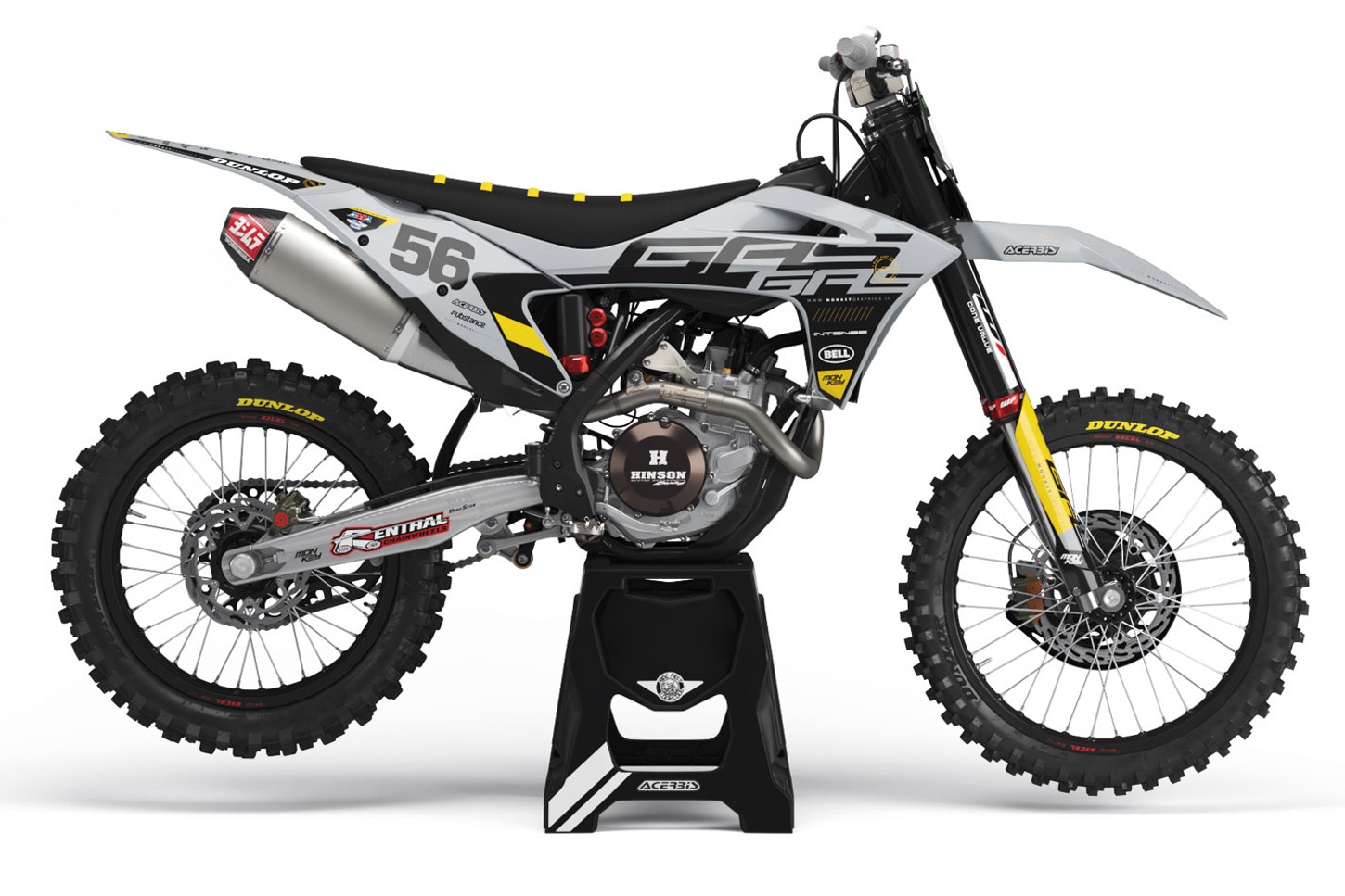 Dekor Factory Wooda Grey Limited Edition passend für Gas Gas – Bild 1