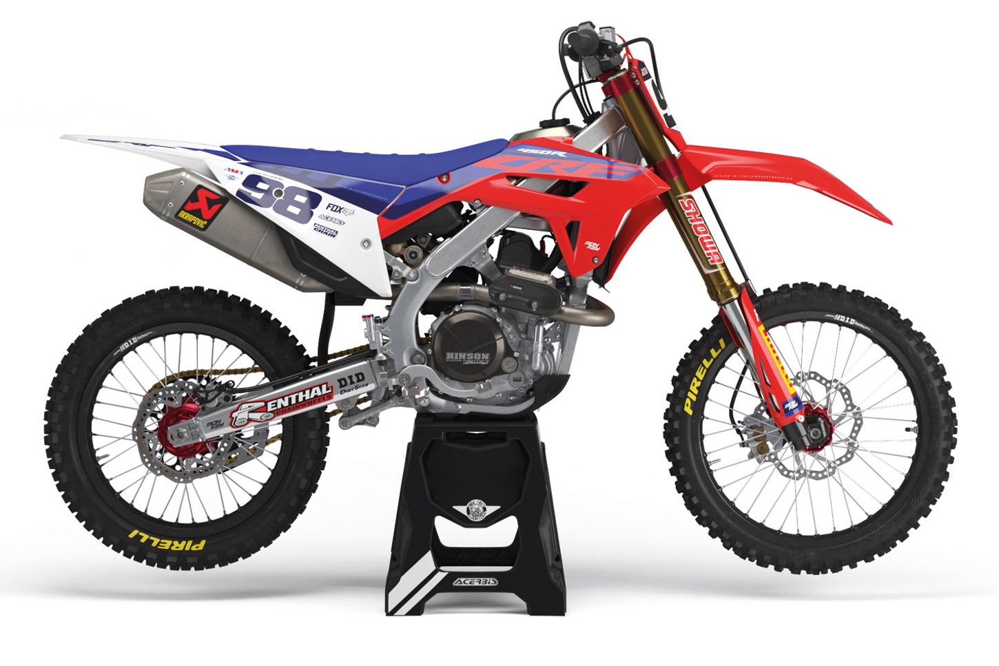 Dekor Factory Honda Duby Blue Limited Edition W Dekor Factory Duby Blue Limited Edition passend für Honda – Bild 1