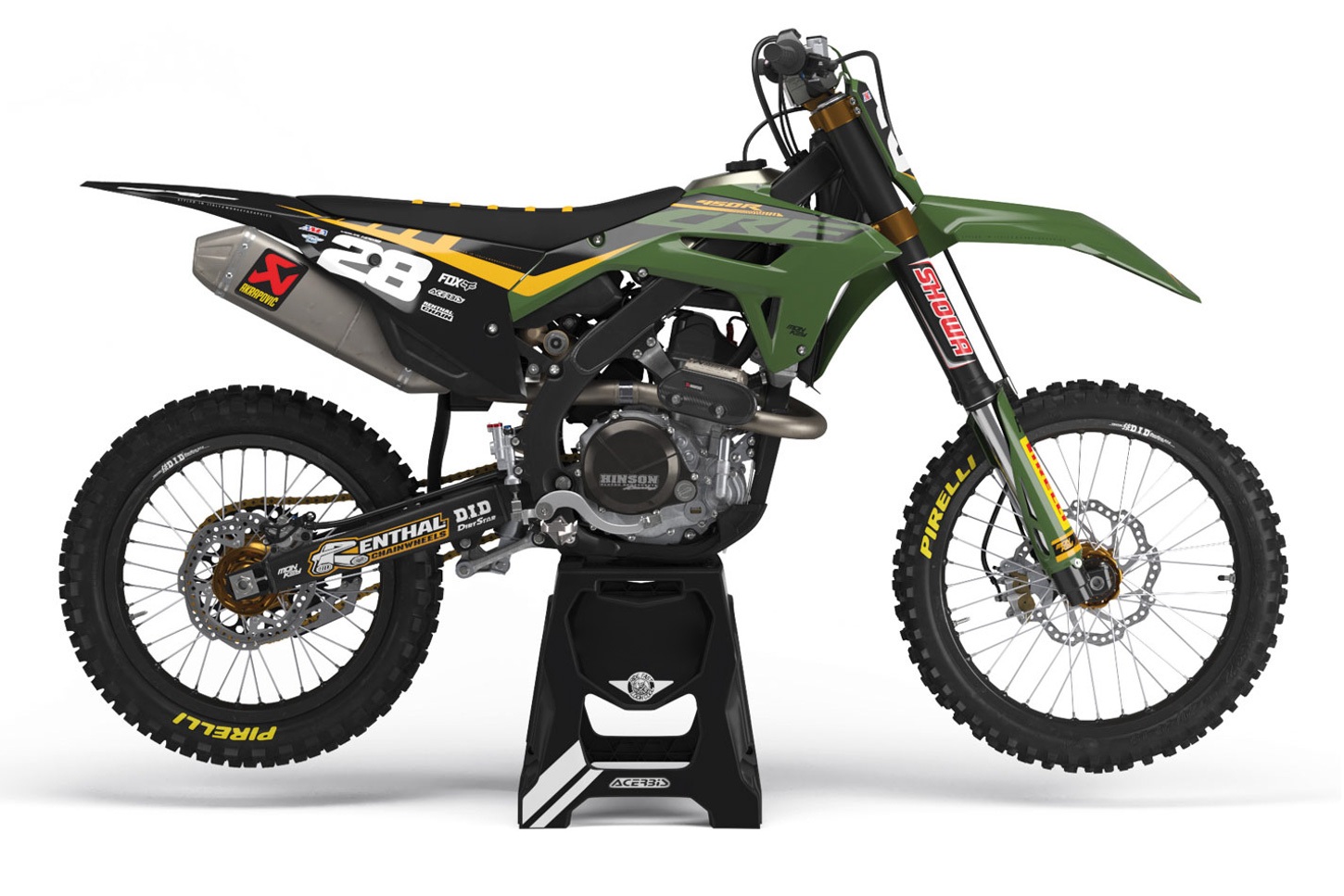 Dekor Factory Duby Green Limited Edition passend für Honda – Bild 1