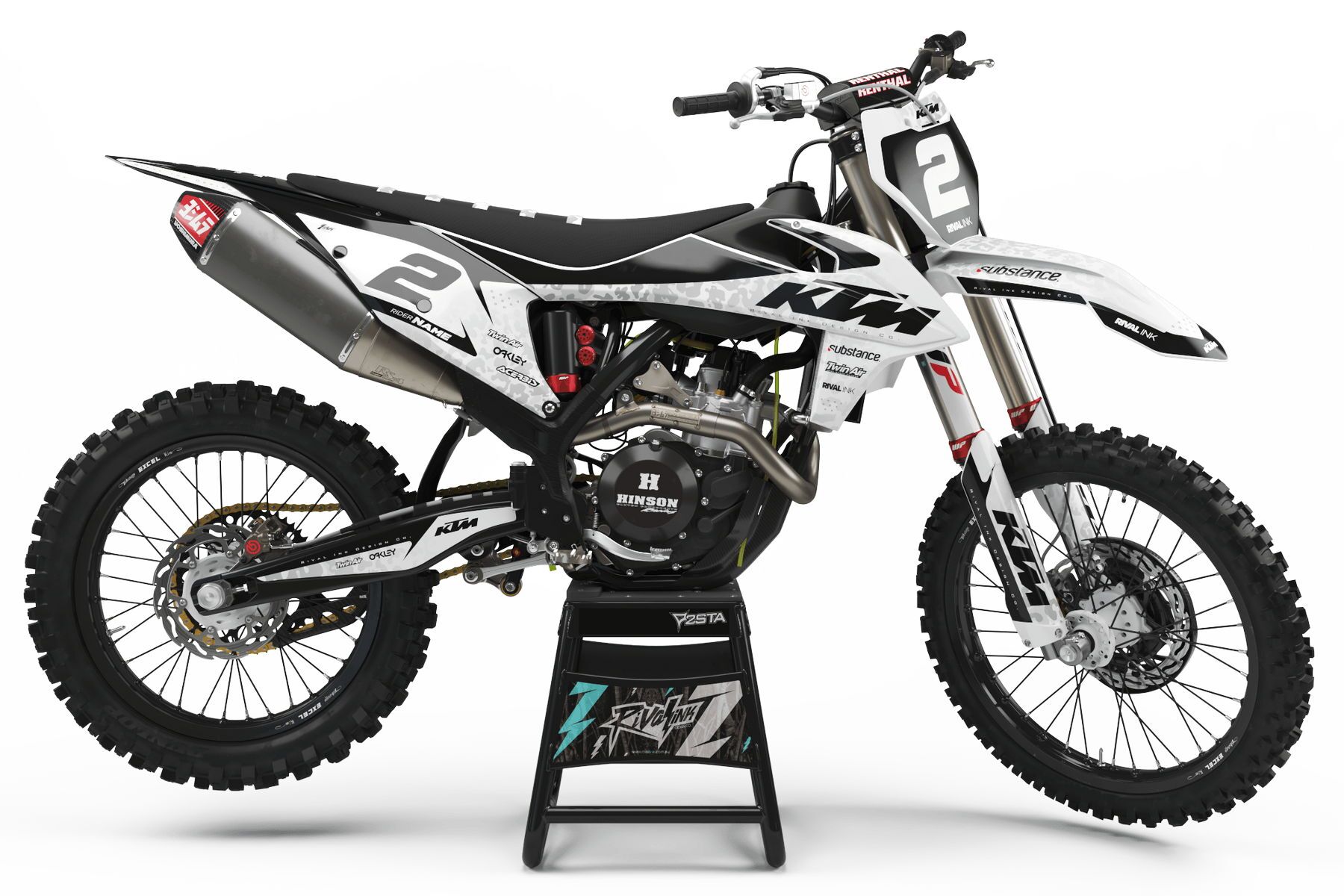 Dekor Factory KTM Legion White Limited Edition w Dekor Factory Legion White Limited Edition passend für KTM – Bild 1