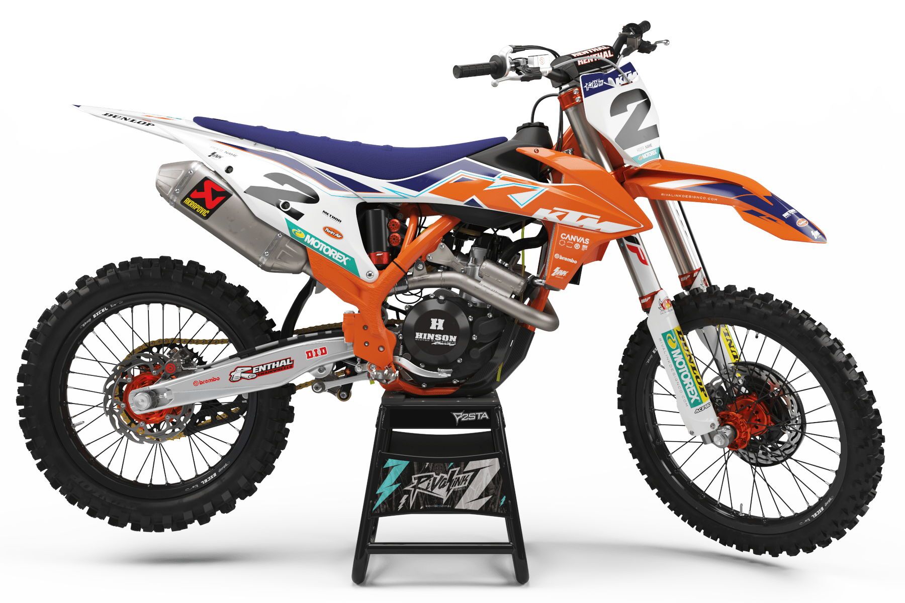 Dekor Factory Sronger White Limited Edition passend für KTM – Bild 1