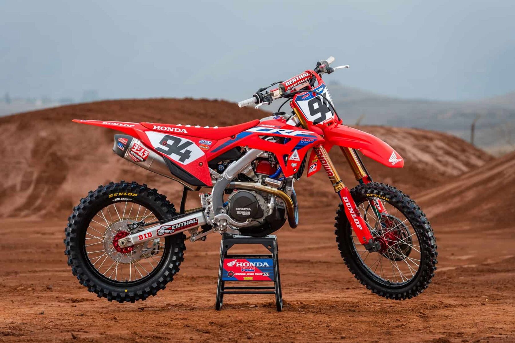 Dekor Ken Roczen HRC Factory Honda 2022 Edition Dekor Ken Roczen HRC Factory passend für Honda 2022 Edition – Bild 1