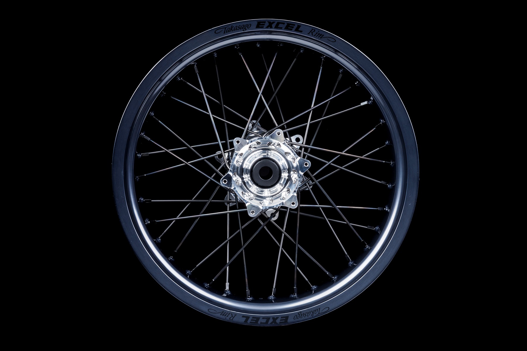 Supermoto Radsatz von Haan Wheels mit Pulver Beschichtung in Wunschfarbe – Bild 1