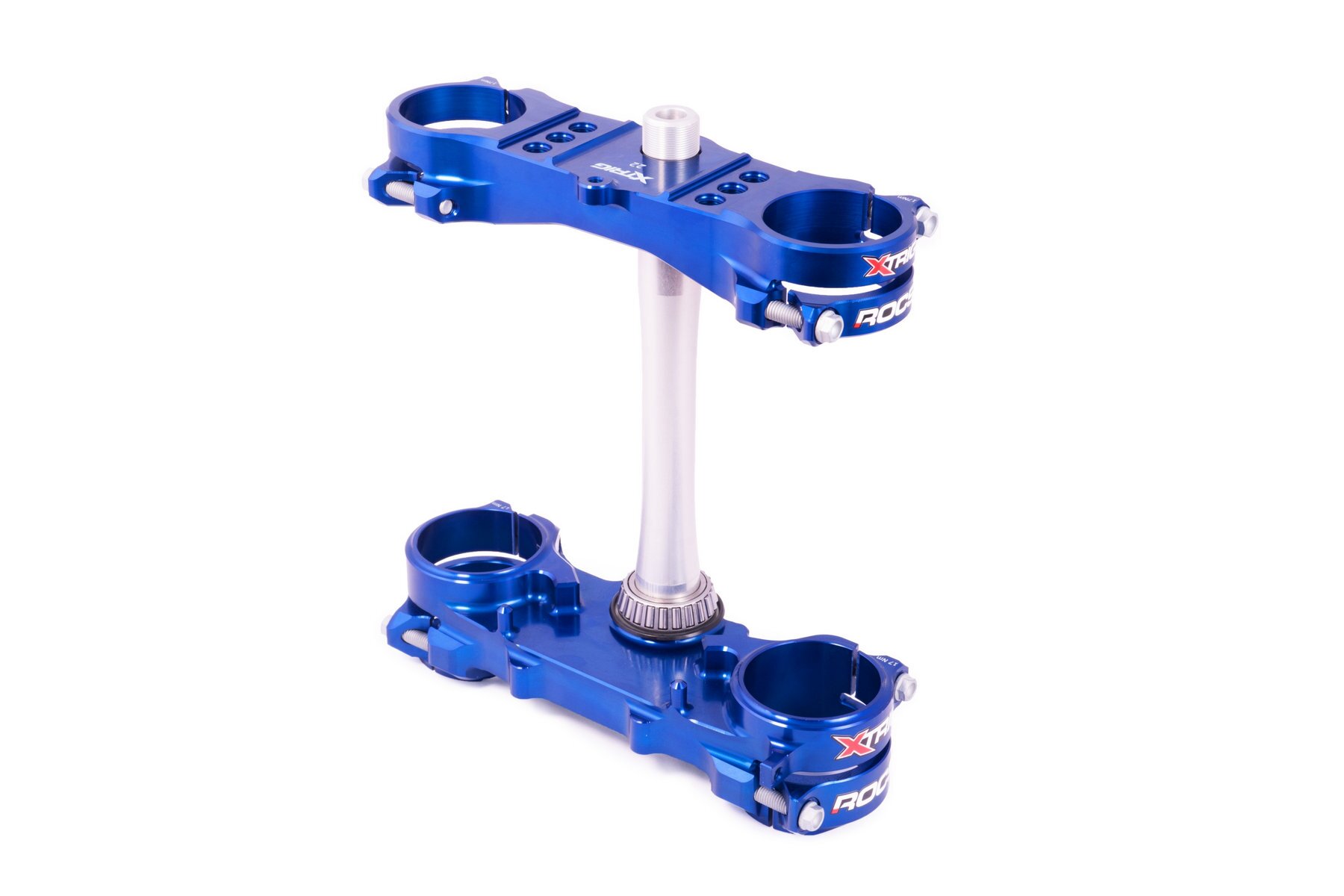 Xtrig Gabelbrücke Rocs Tech passend für Sherco SE SEF 2014 – 2023 in Blau – Bild 1