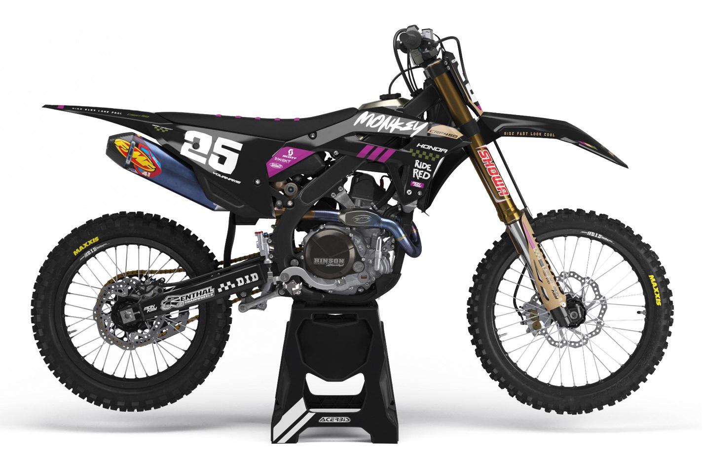 Dekor Factory Splita Purple Limited Edition passend für Honda – Bild 1