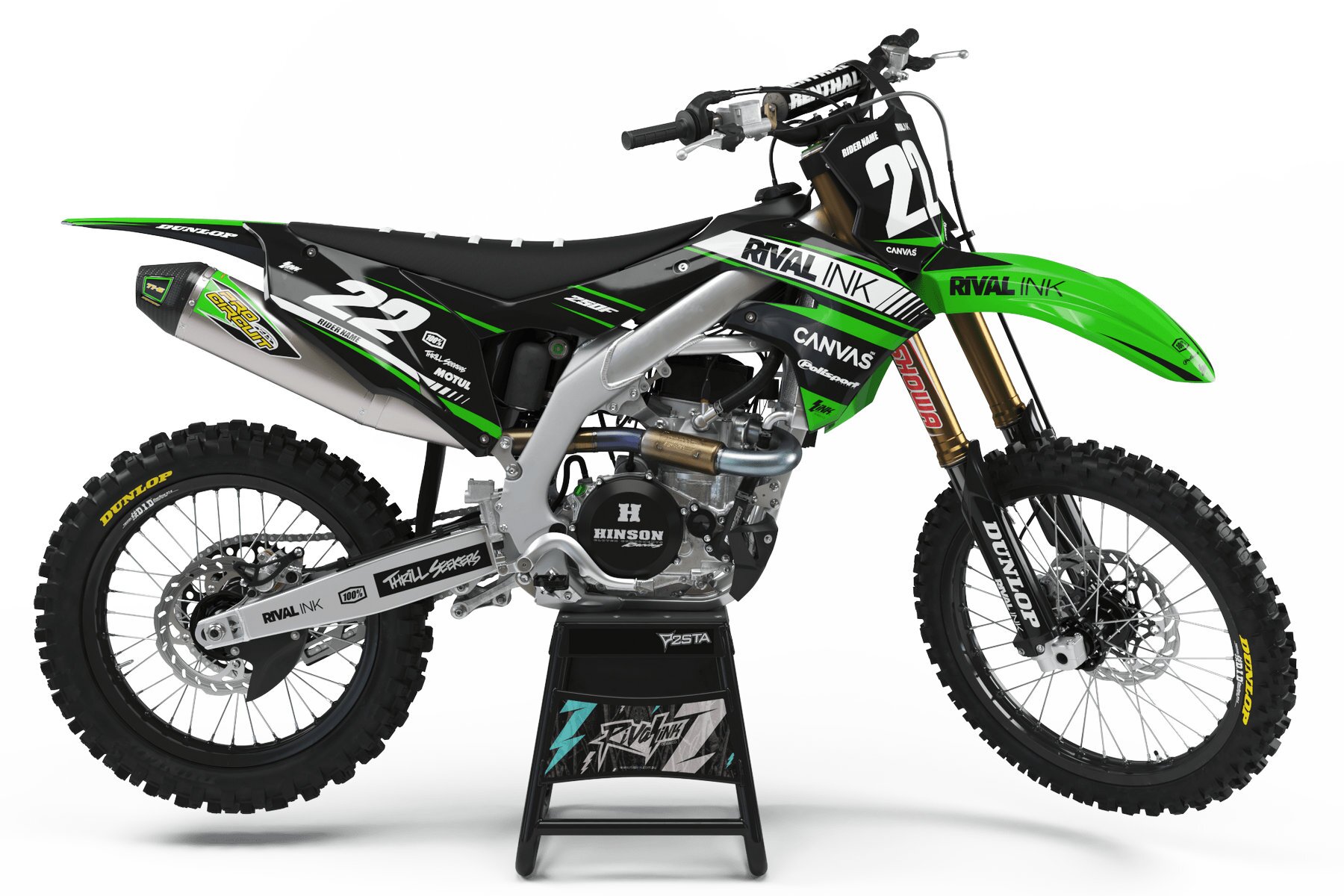 Dekor Factory Kawasaki Tamblo Limited Edition W Dekor Factory Tamblo Limited Edition passend für Kawasaki – Bild 1