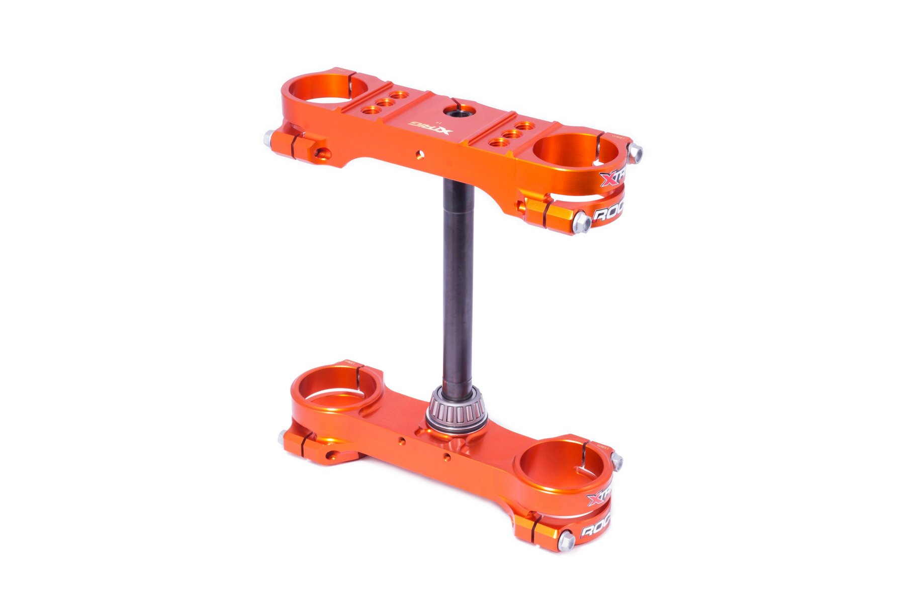 Xtrig Gabelbrücke Rocs Tech KTM in Orange für SX85 Xtrig Gabelbrücke Rocs Tech passend für KTM SX85 2003 – 2024 in Orange – Bild 1