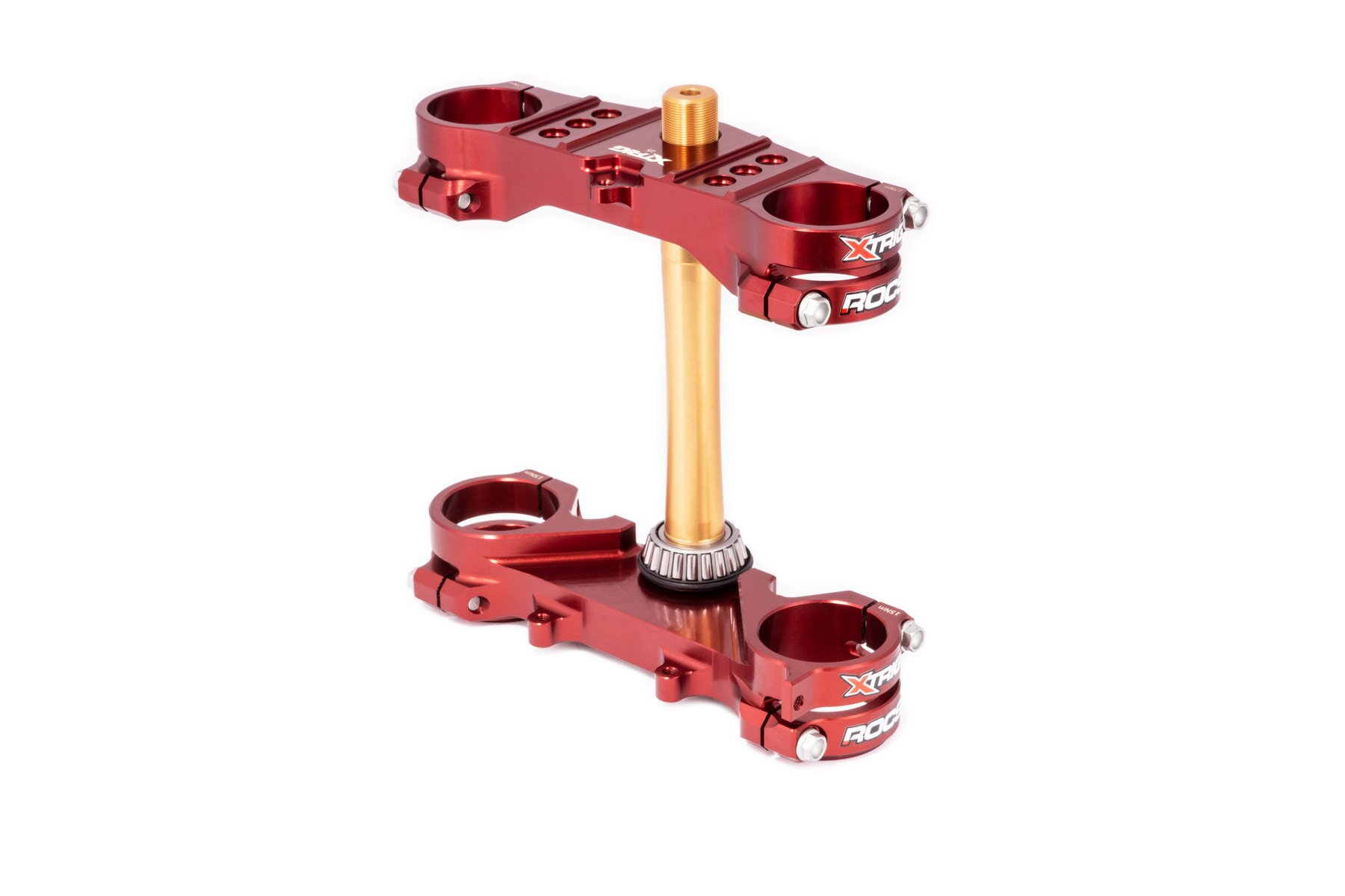 Xtrig Gabelbrücke Rocs Tech passend für Yamaha YZ65 2018 – 2026 und YZ85 2006 – 2026 in Braun – Bild 1