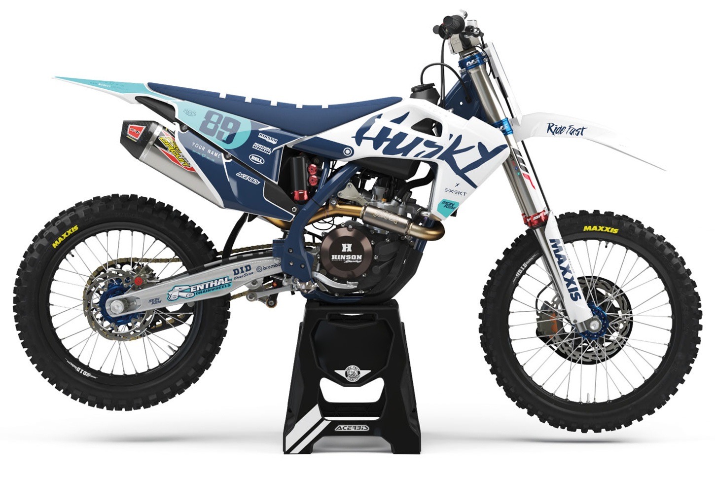 Dekor Factory Atena Blue Limited Edition passend für Husqvarna – Bild 1