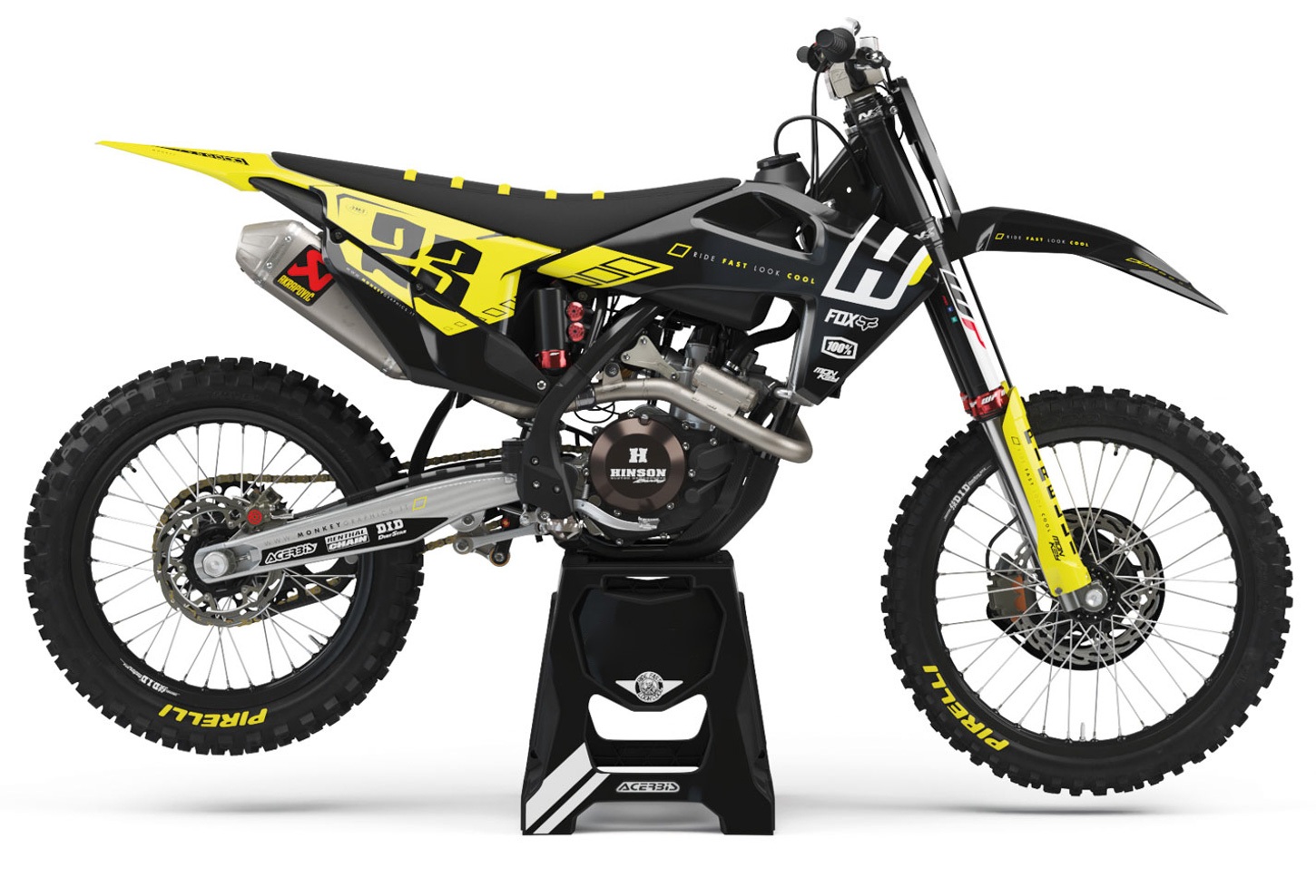 Dekor Factory Slida Black Limited Edition passend für Husqvarna – Bild 1
