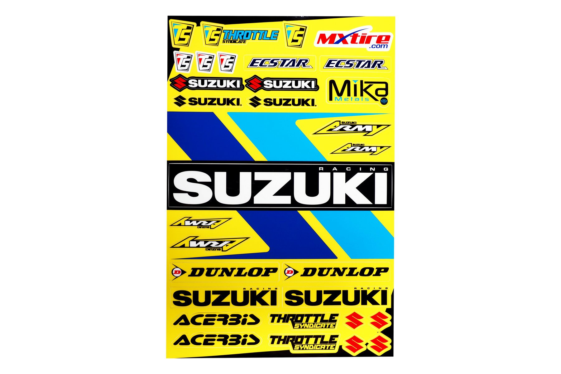 Stickerbogen Suzuki Stickerbogen Suzuki – Bild 1