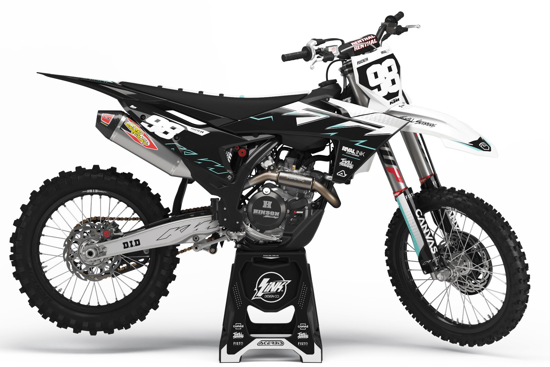 Dekor Factory KTM Riot Mint Limited Edition w Dekor Factory Riot Mint Limited Edition passend für KTM – Bild 1