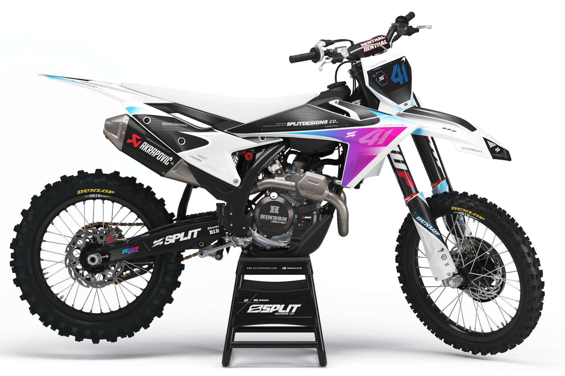 Dekor Factory KTM Unify White Limited Edition w Dekor Factory Unify White Limited Edition passend für KTM – Bild 1