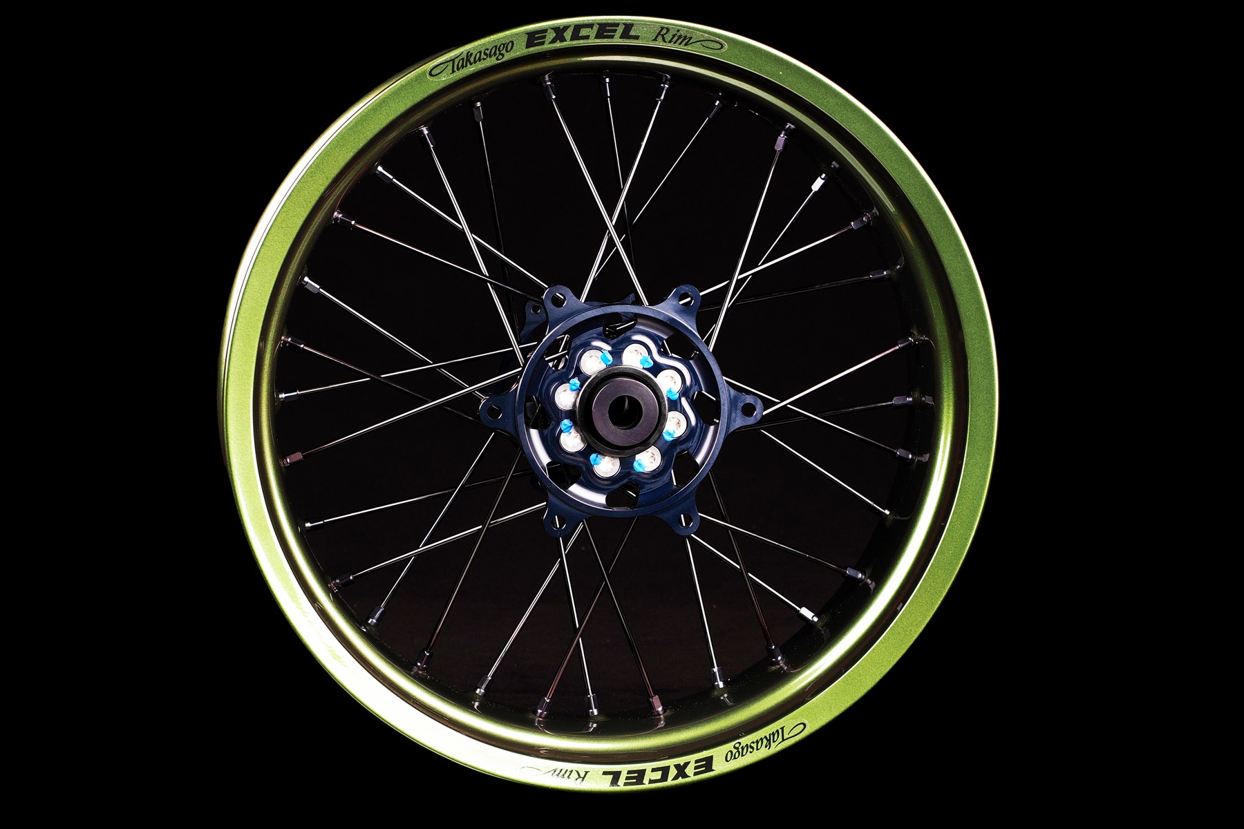Excel Felgensatz G2 Series | Supermoto Felgen | Royal Green – Bild 1