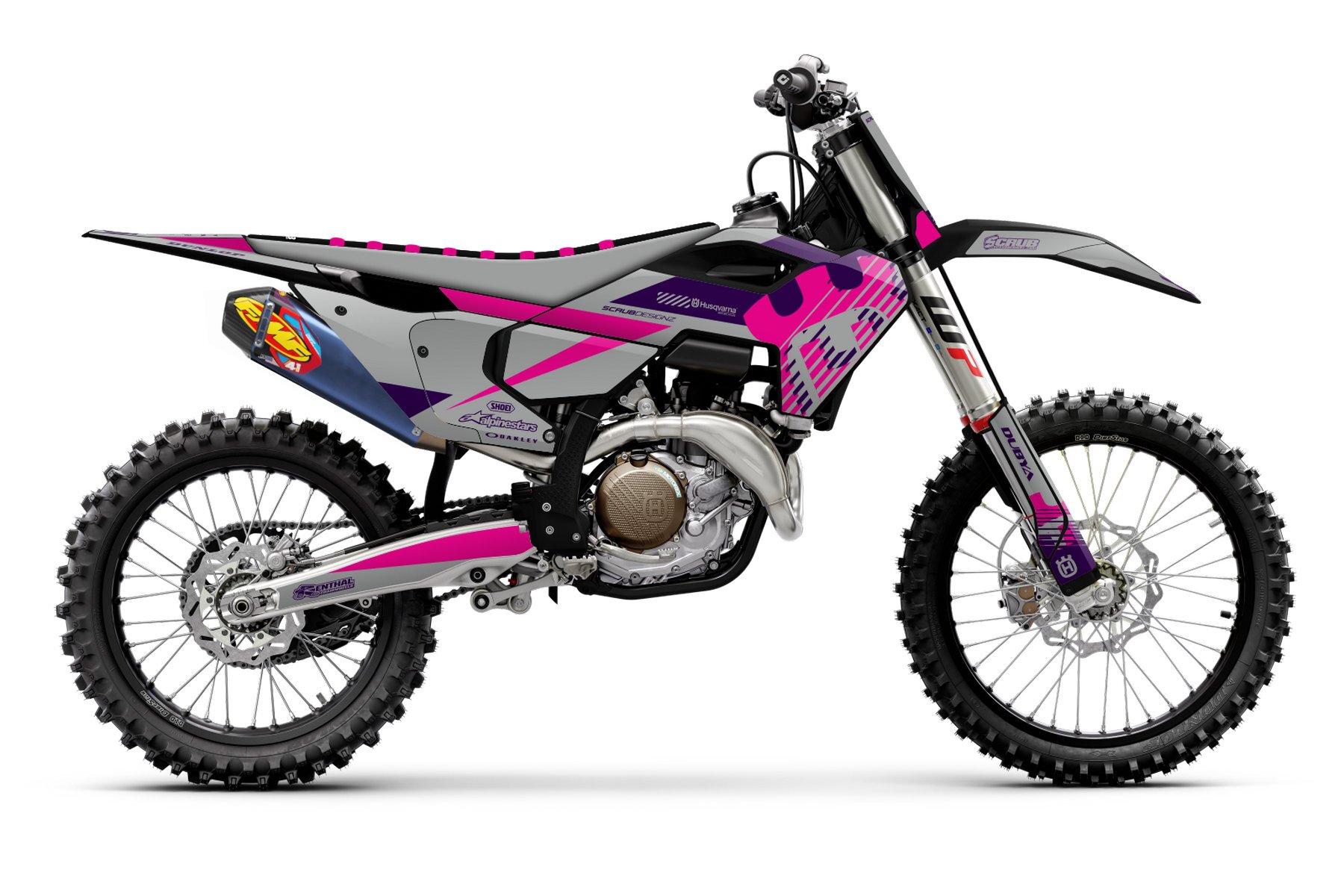 Dekor Factory Athena Grey Pink passend für Husqvarna – Bild 1