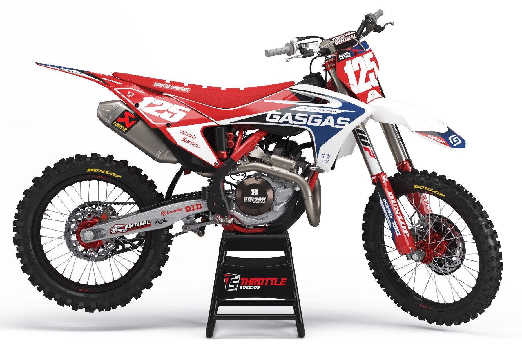 Dekor Factory Gas Gas Inna White Limited Edition w Dekor Factory Inna White Limited Edition passend für Gas Gas – Bild 1