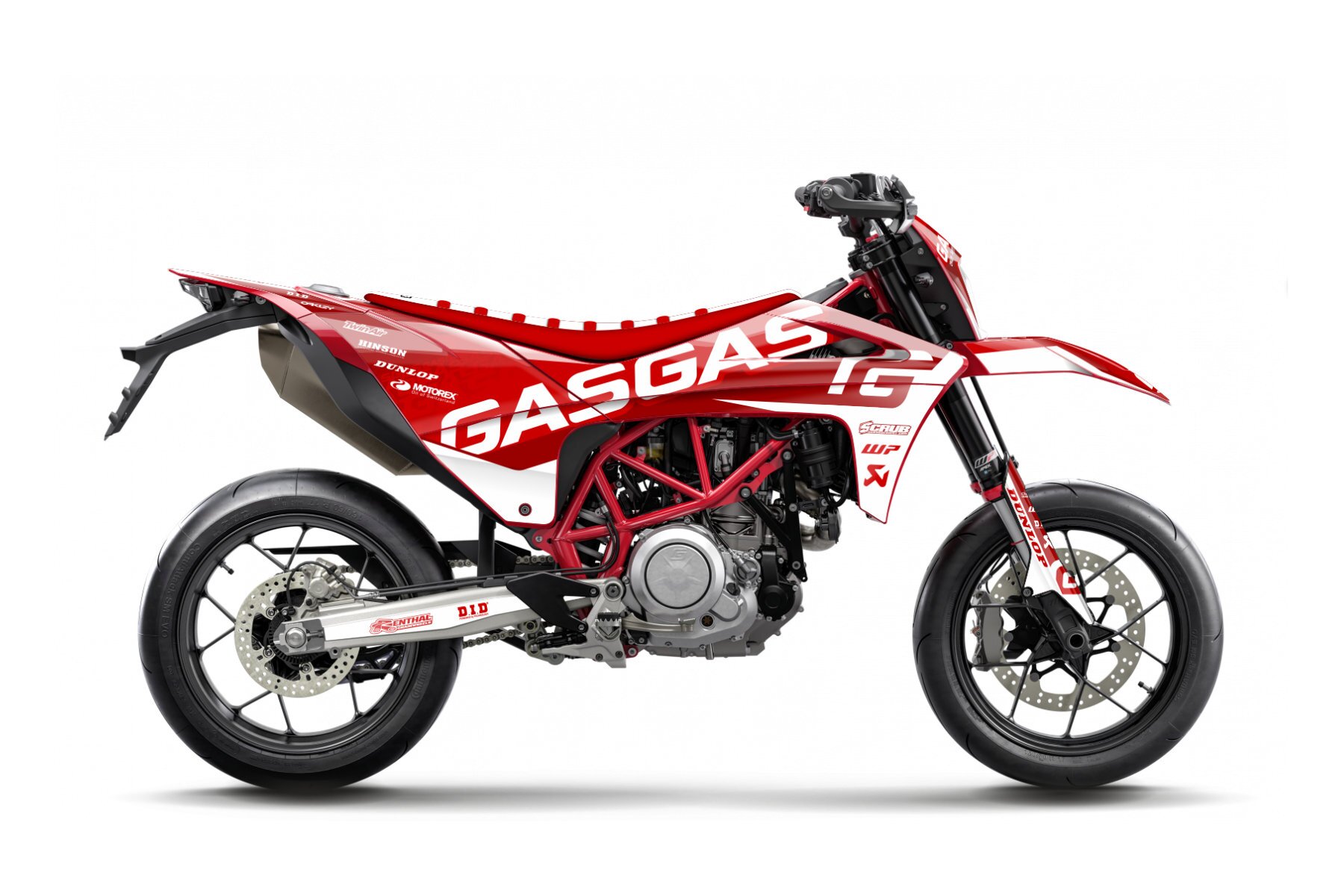 Dekor Factory Red White passend für Gas Gas SM 700 – Bild 1