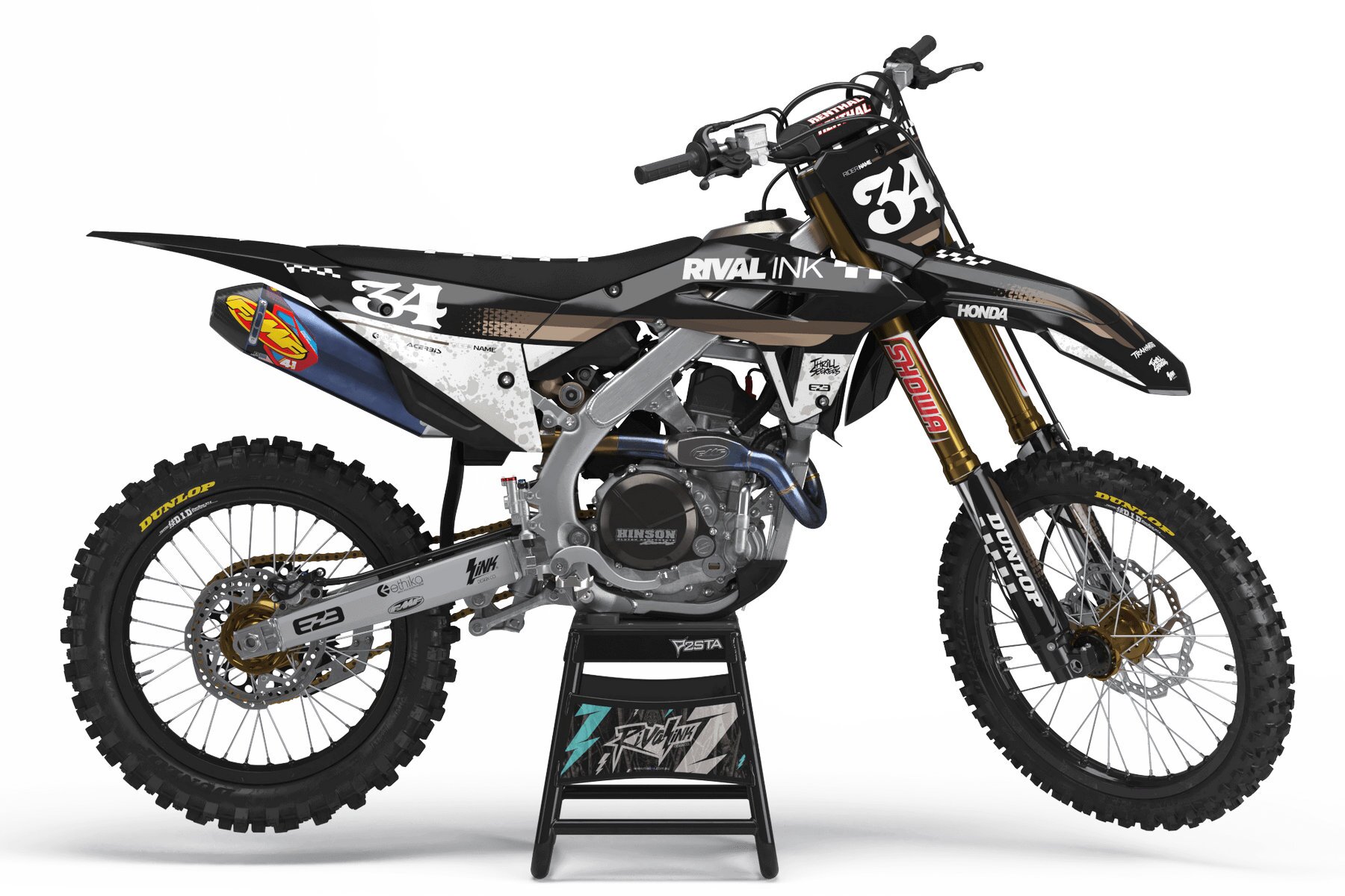 Dekor Factory Honda Bleach Black Limited Edition w Dekor Factory Bleach Black Limited Edition passend für Honda – Bild 1