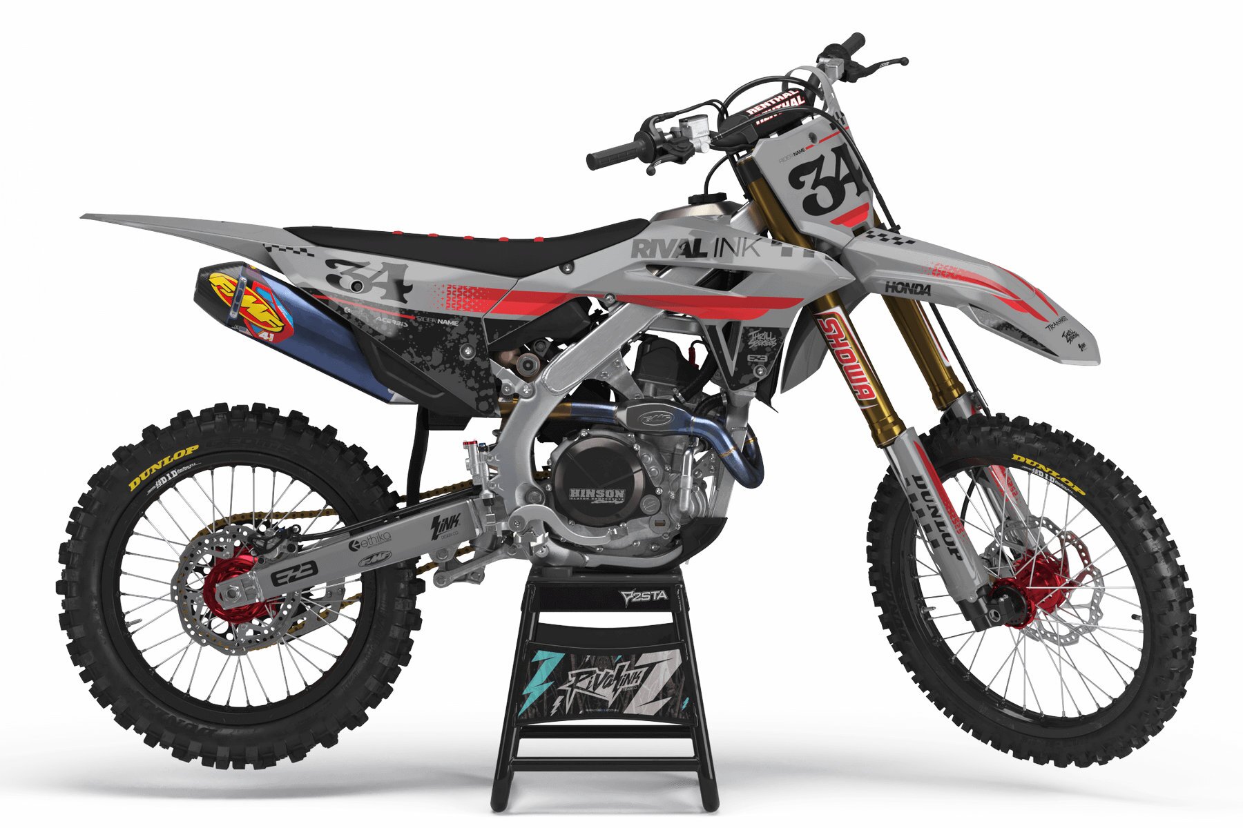 Dekor Factory Honda Bleach Grey Limited Edition w Dekor Factory Bleach Grey Limited Edition passend für Honda – Bild 1