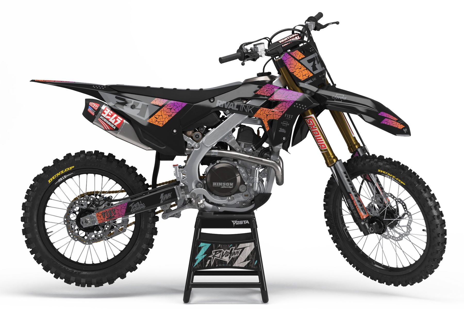Dekor Factory Honda Bount Black Limited Edition w Dekor Factory Bount Black Limited Edition passend für Honda – Bild 1