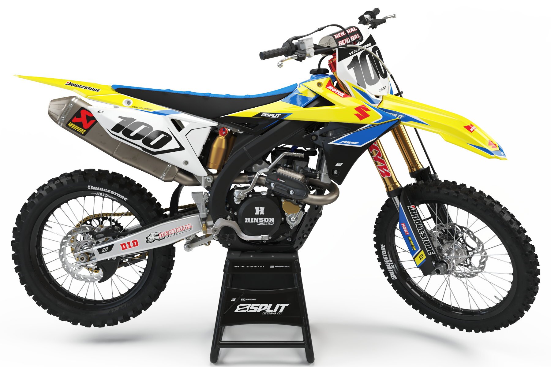 Dekor Factory Unify Yellow Limited Edition passend für Suzuki – Bild 1