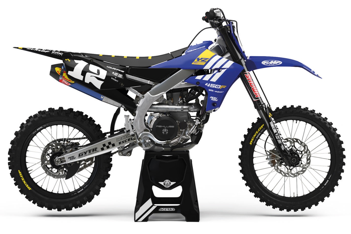 Dekor Factory Yamaha Cosmo Blue Limited Edition W Dekor Factory Cosmo Blue Limited Edition passend für Yamaha – Bild 1