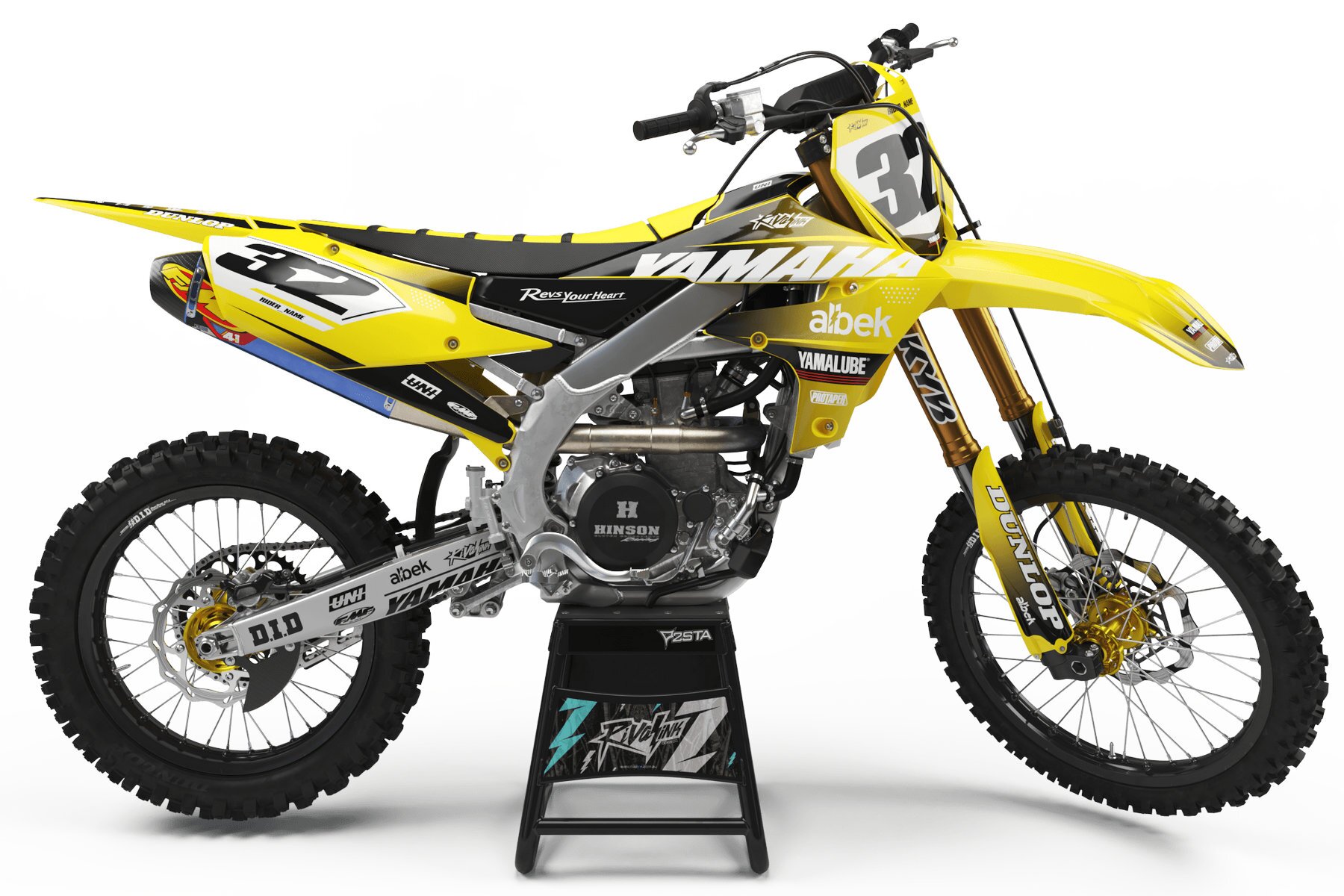 Dekor Factory Yamaha Satellite Yellow Limited Edition W Dekor Factory Satellite Yellow Limited Edition passend für Yamaha – Bild 1