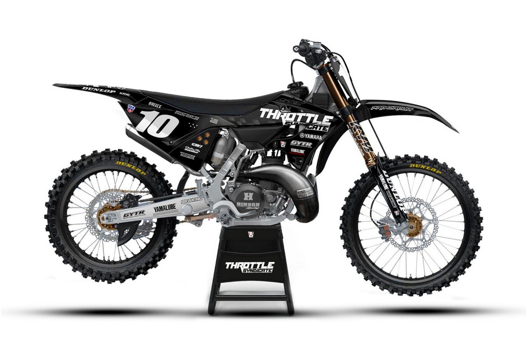 Dekor Factory Yamaha Throttle Black Limited Edition W Dekor Factory Throttle Black Limited Edition passend für Yamaha – Bild 1