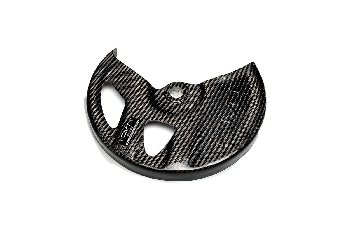 Carbon Bremsscheibenschutz passend für KTM SX SXF und EXC EXC-F – Bild 1