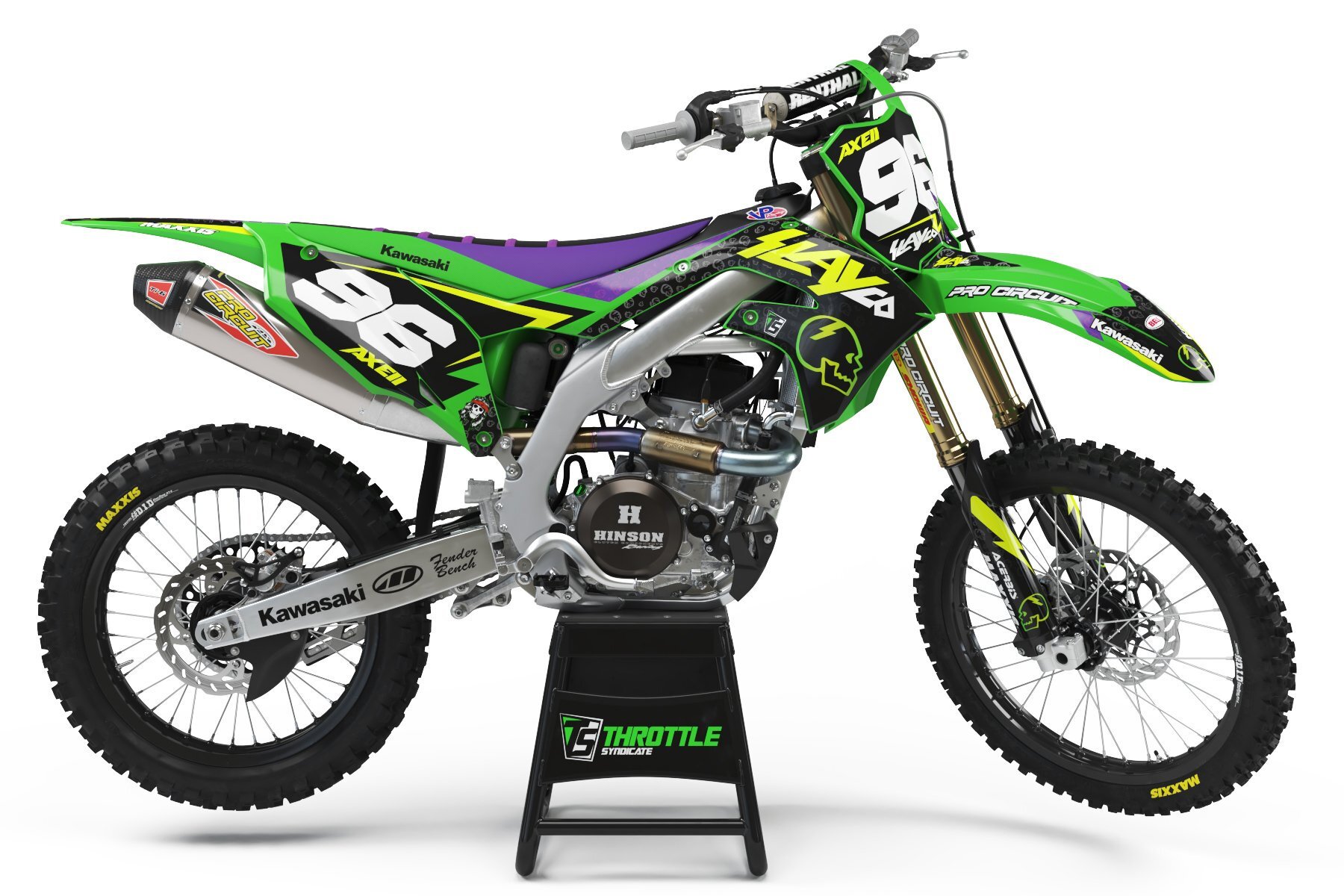 Dekor Factory Axell Hodges Slayco Classic Limited Edition passend für Kawasaki – Bild 1