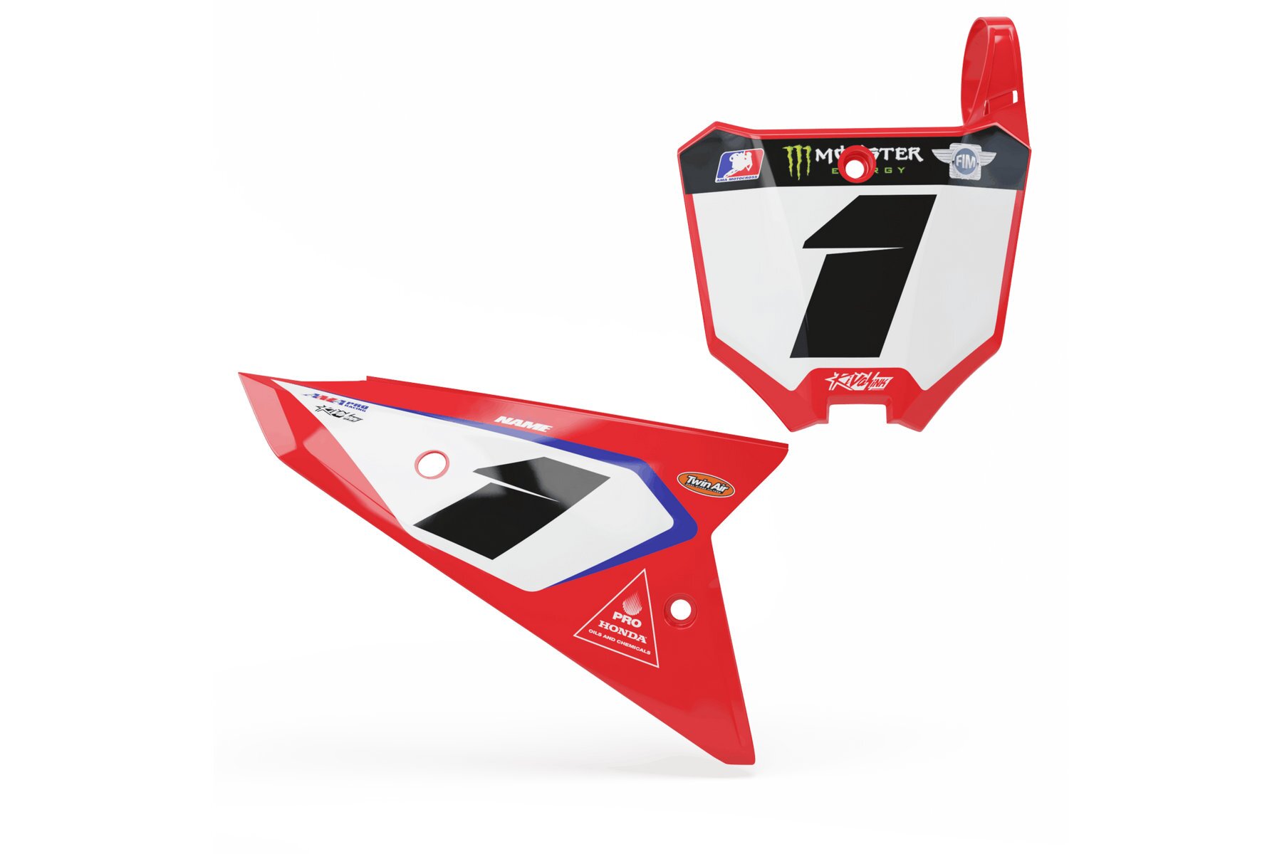 Startnummerntafeln Dekor Honda GEN Limited Edition Startnummerntafeln Dekor GEN Limited Edition passend für Honda – Bild 1