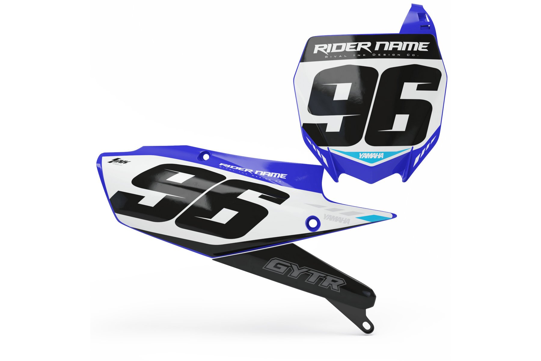 Startnummerntafeln Dekor Yamaha Recruit Limited Edition Startnummerntafeln Dekor Recruit Limited Edition passend für Yamaha – Bild 1