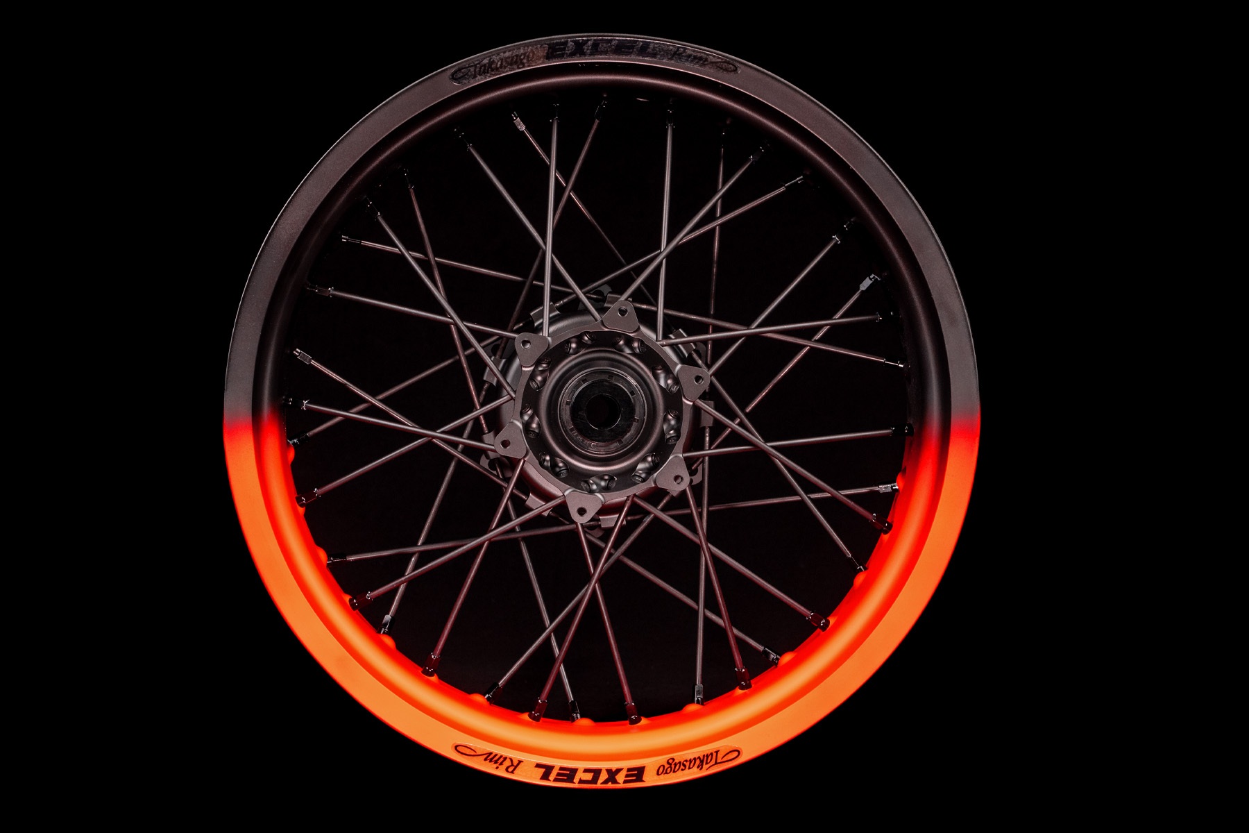 Supermoto Radsatz von Haan Wheels mit Cerakote Beschichtung in Wunschfarbe – Bild 1