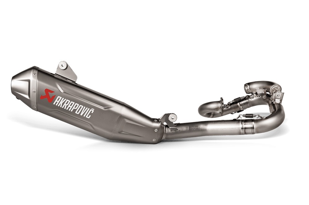 Akrapovic Auspuffanlage Evolution Line aus Titan passend für Yamaha YZF450 2023 – 2025 – Bild 1