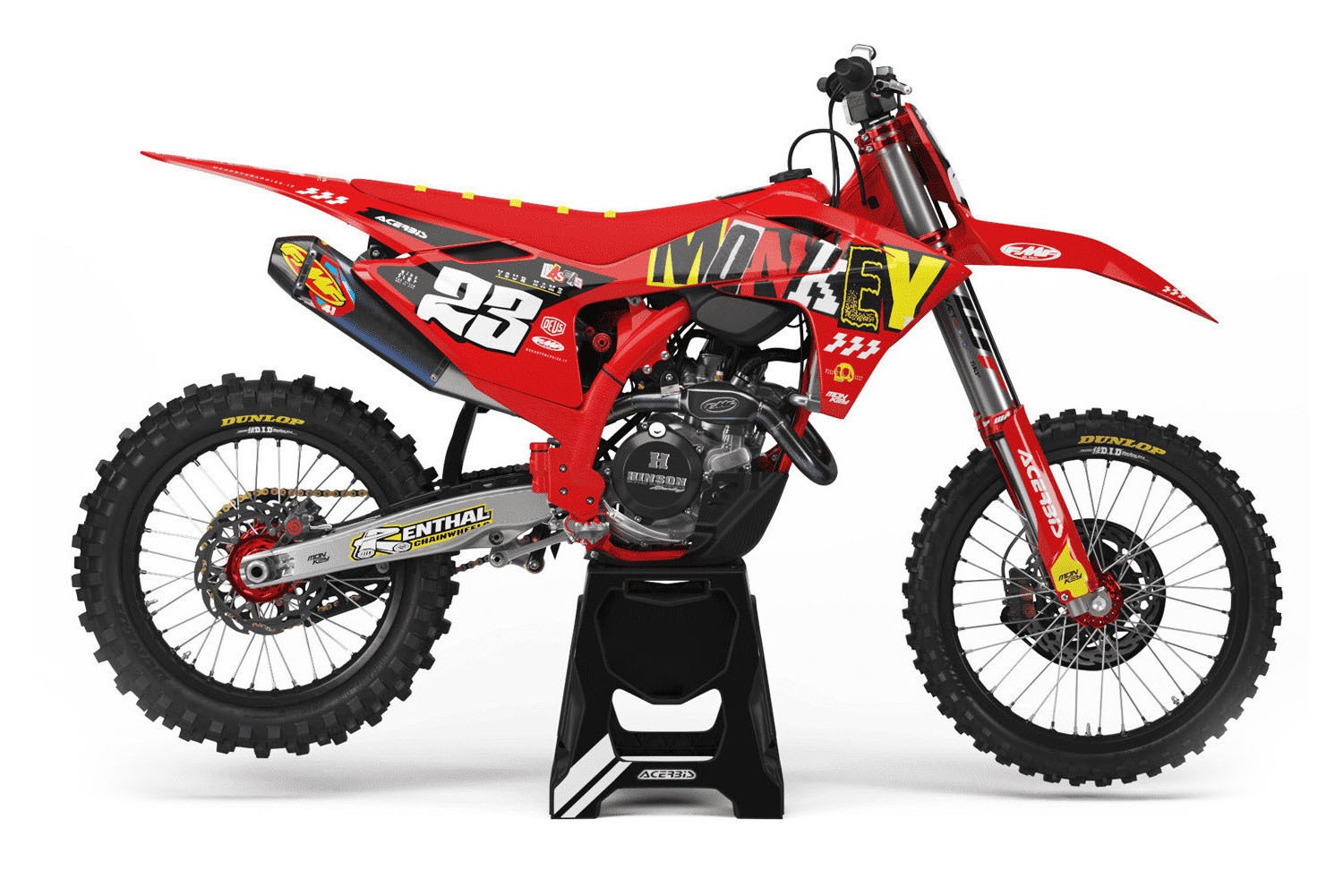 Dekor Factory Kidnaper Red Limited Edition passend für Gas Gas (1) Dekor Factory Kidnaper Red Limited Edition passend für Gas Gas – Bild 1