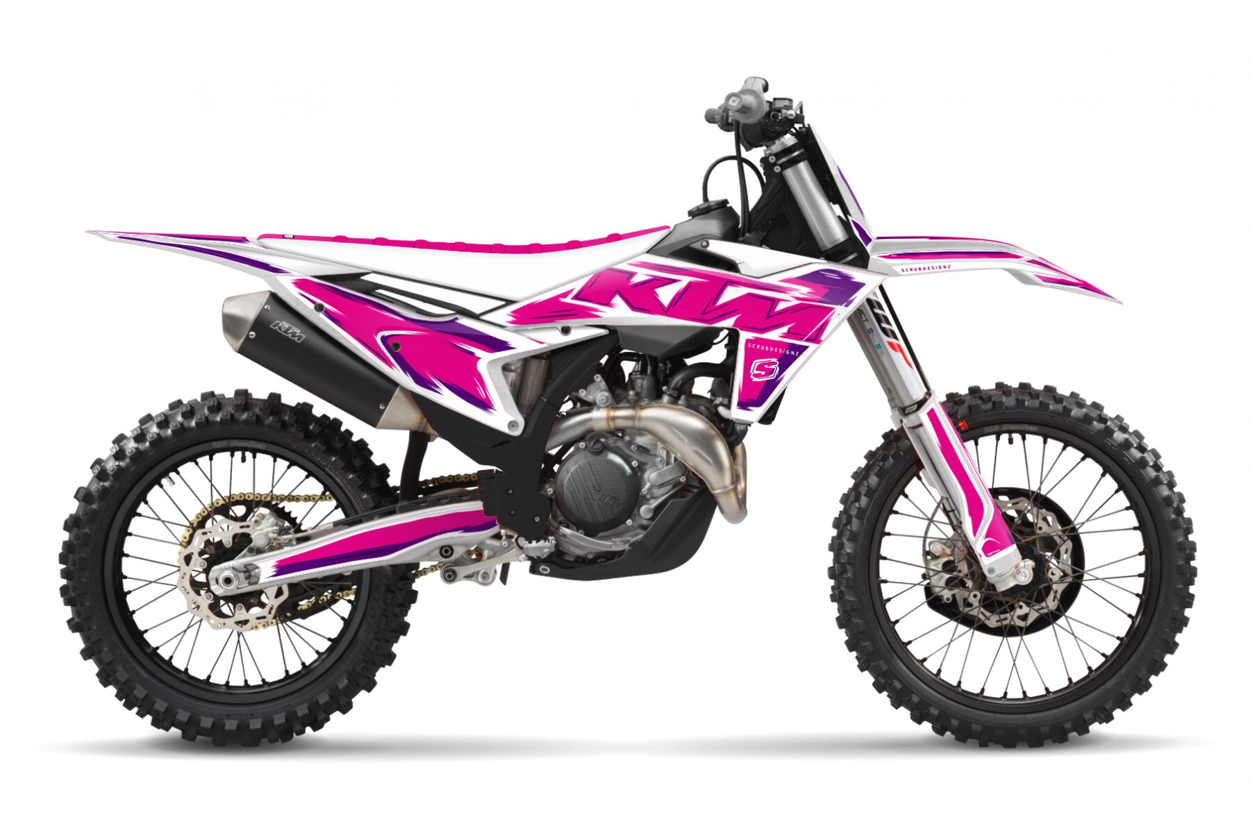 Dekor Factory Artex Purple Limited Edition passend für KTM-1 Dekor Factory Artex Purple Limited Edition passend für KTM – Bild 1