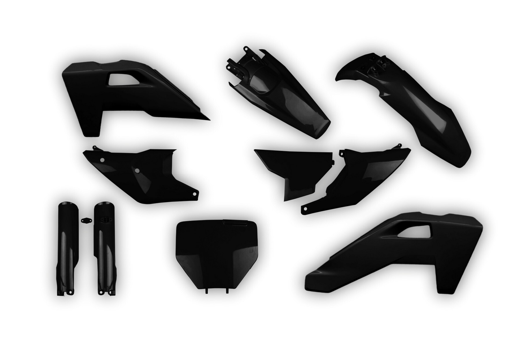 Acerbis Plastik Full Kit passend für Husqvarna TC / FC 2025 –2026 Schwarz – Bild 1