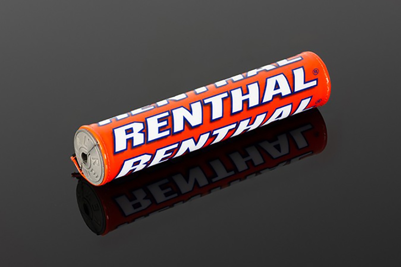 Renthal-Lenkerpolster-Supercross-Orange-weiss-2 Renthal Lenkerpolster Supercross Orange – Weiss – Bild 1