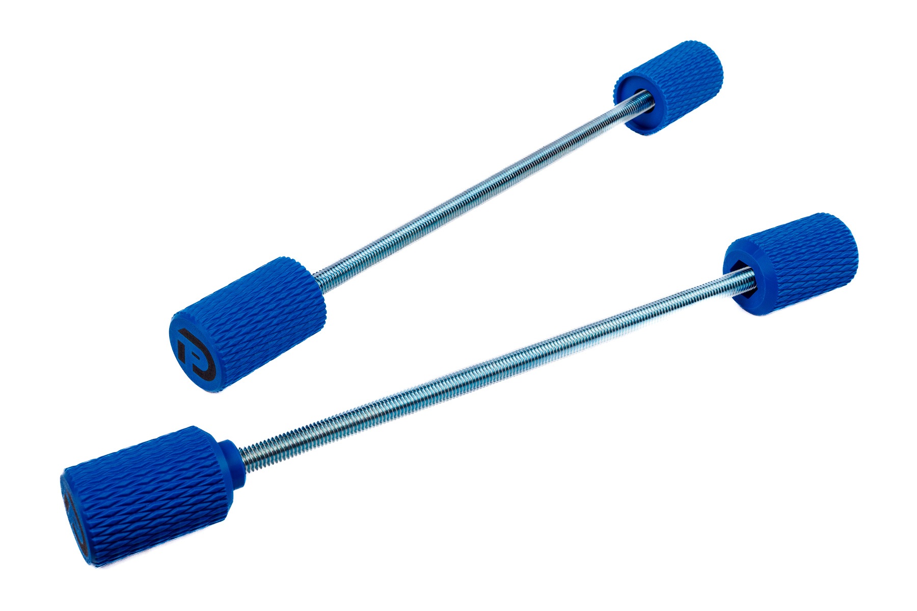 Supermoto Axle Sliders – Stunt Pegs für die Achsen in der Farbe Blau Supermoto Axle Sliders – Stunt Pegs für die Achsen in der Farbe Blau – Bild 1