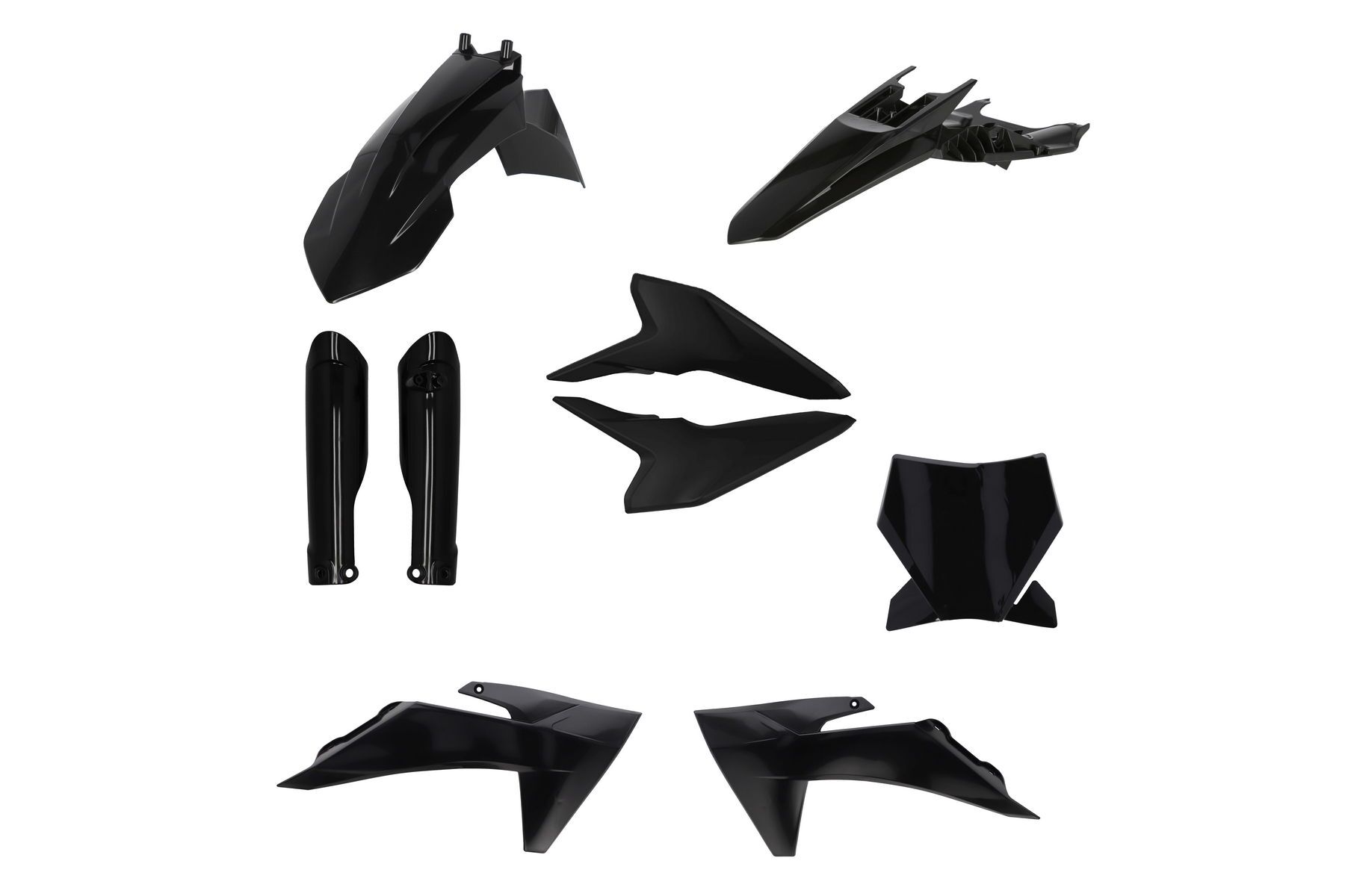 Acerbis Plastik Full Kit passend für KTM SX50 2024 – 2026 Schwarz Acerbis Plastik Full Kit passend für KTM SX50 2024 – 2026 Schwarz – Bild 1