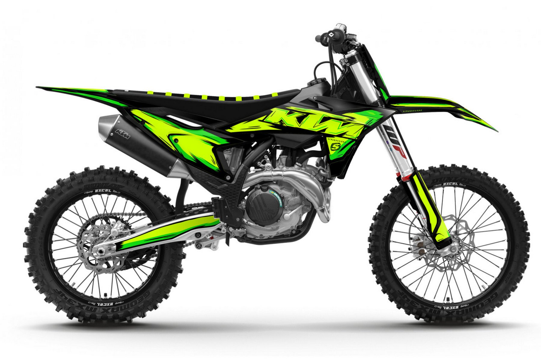 Dekor Factory Artex Neo Black Limited Edition passend für KTM – Bild 1