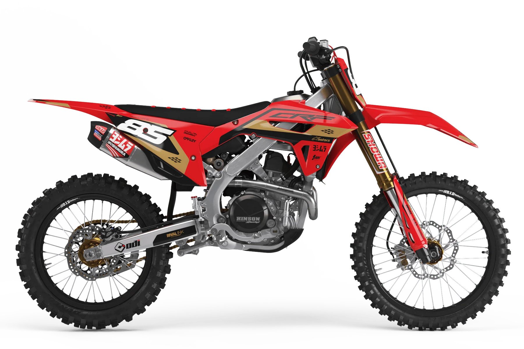 Dekor Factory Hiatus Gold Limited Edition passend für Honda – Bild 1