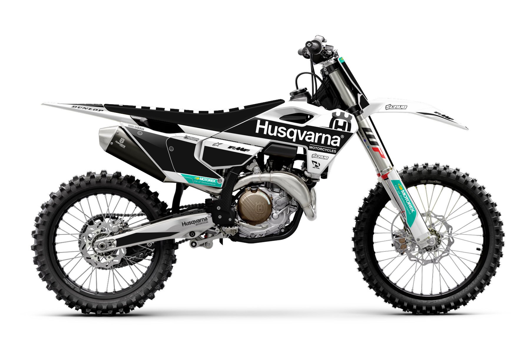 Dekor Factory Alaric Black Limited Edition passend für Husqvarna-1 Dekor Factory Alaric Black Limited Edition passend für Husqvarna – Bild 1