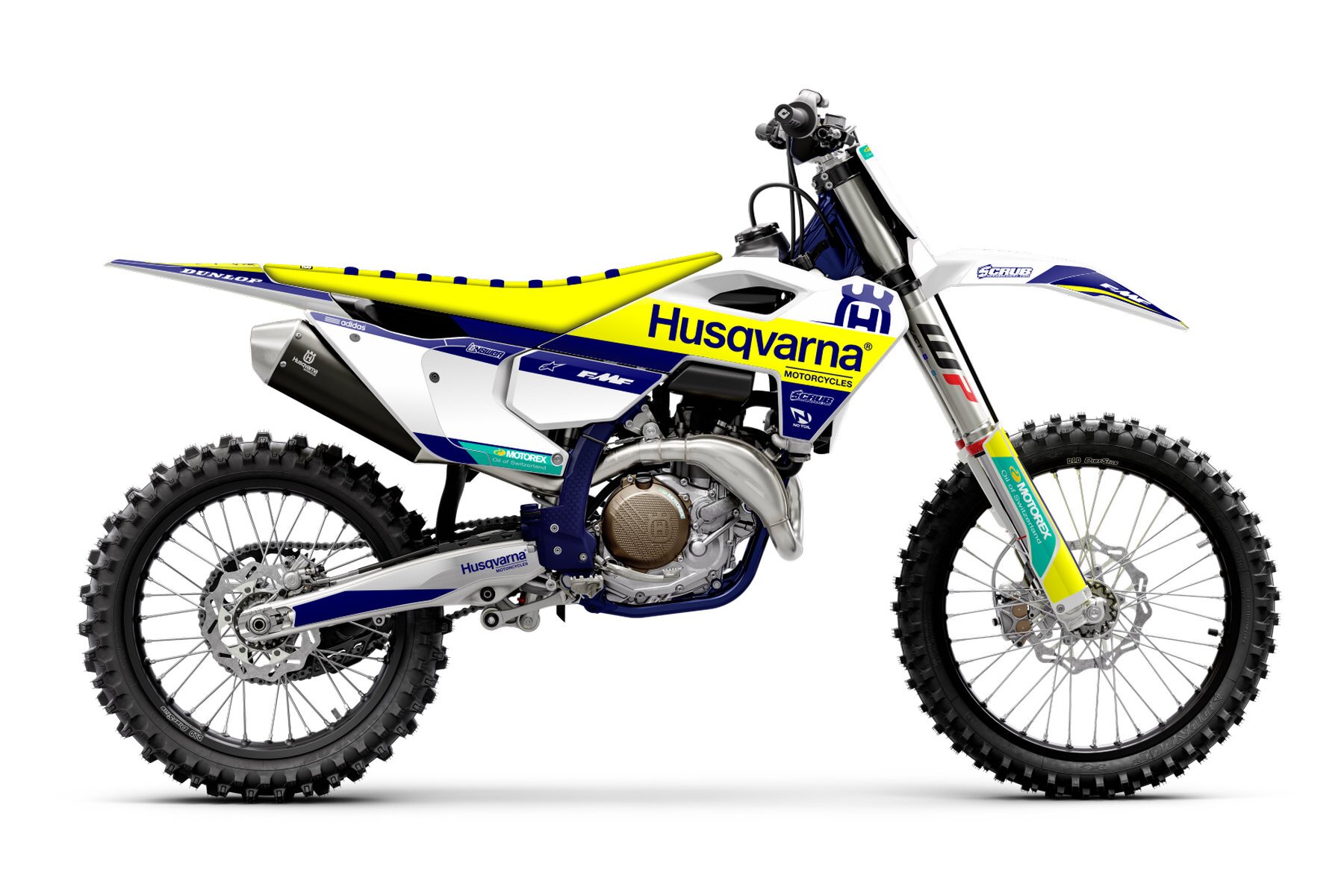 Dekor Factory Alaric Yellow Limited Edition passend für Husqvarna – Bild 1